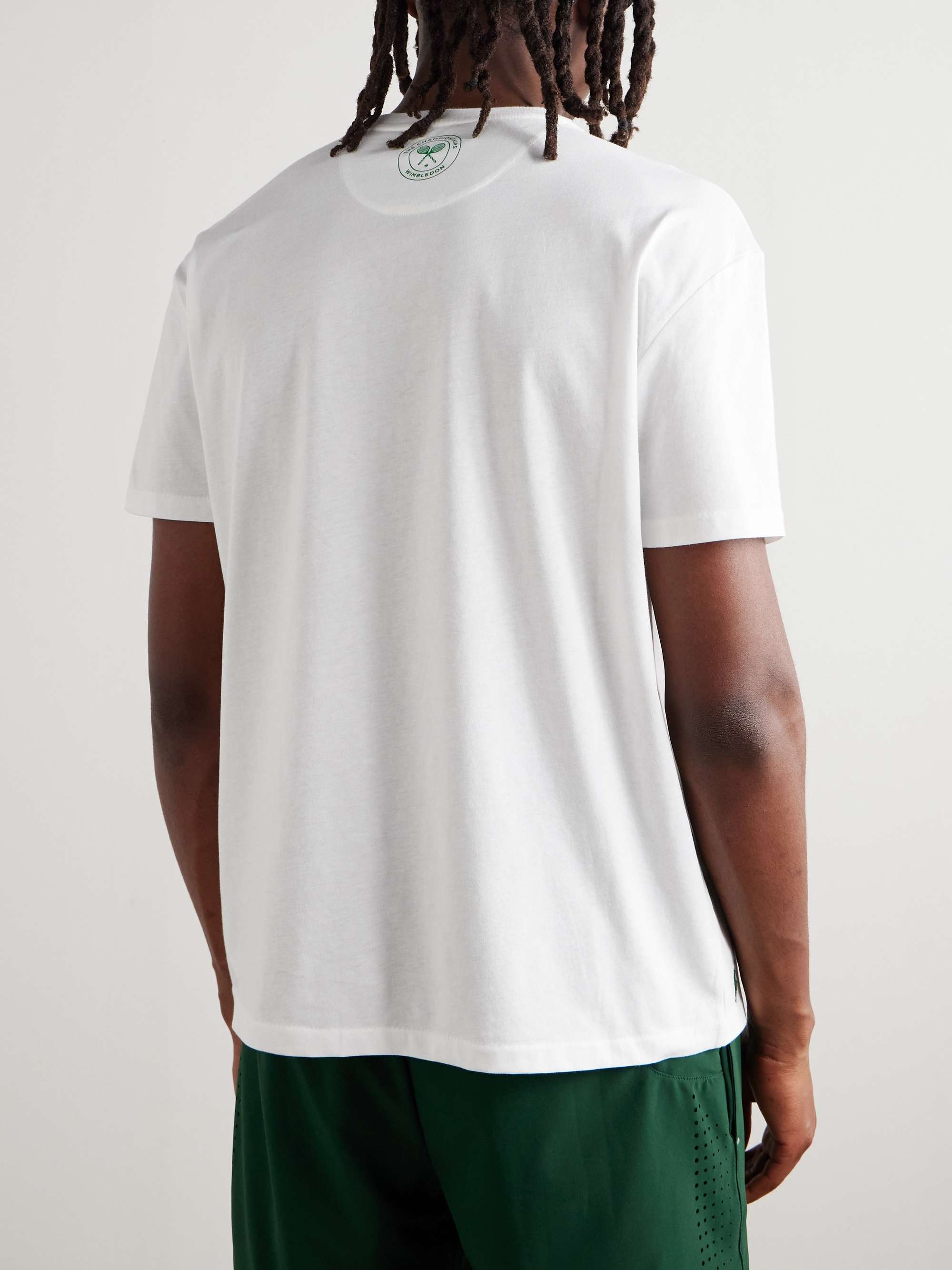 + Wimbledon Printed Cotton-Jersey T-Shirt view