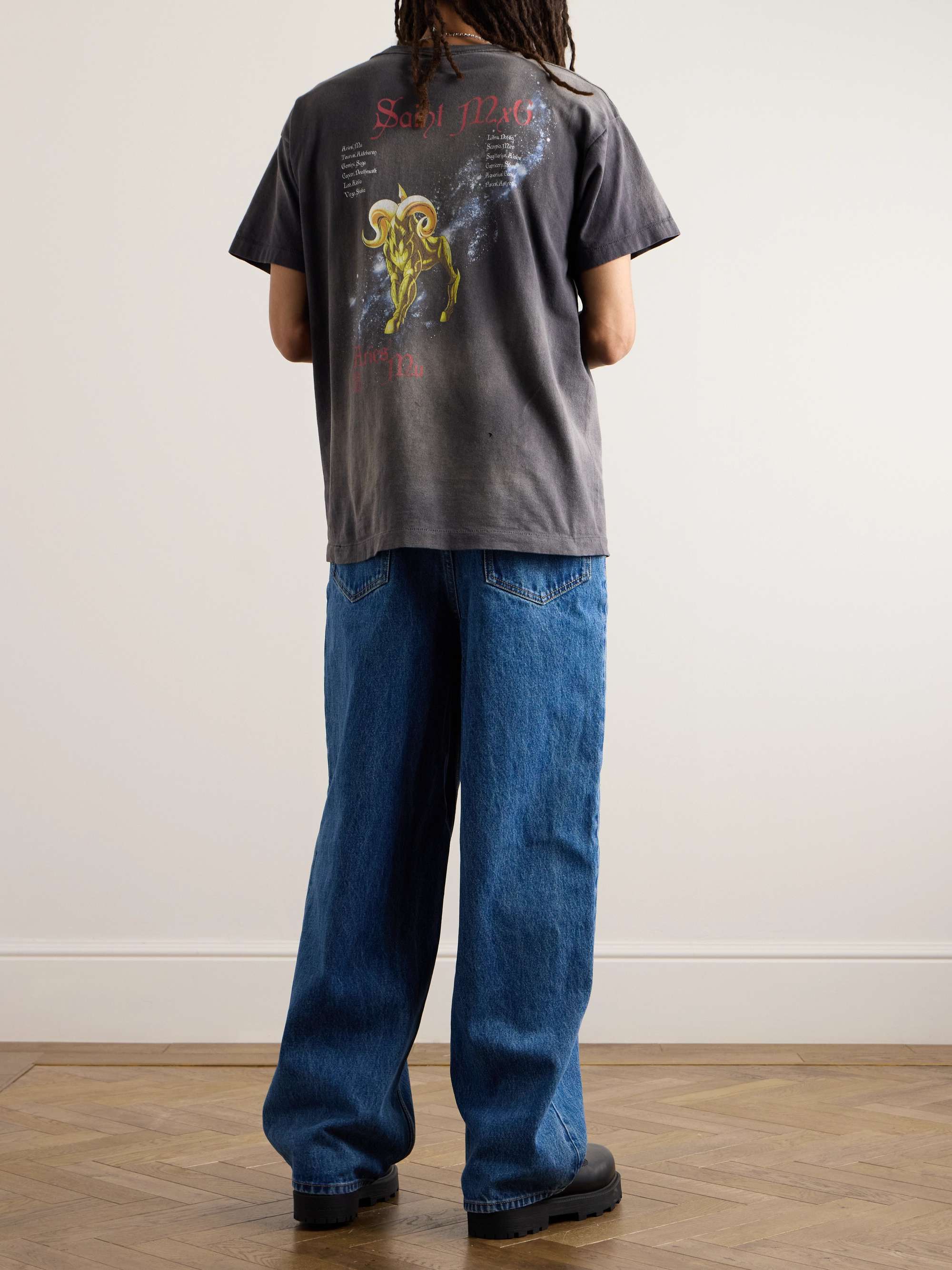 + Saint Seiya Printed Cotton-Jersey T-Shirt view