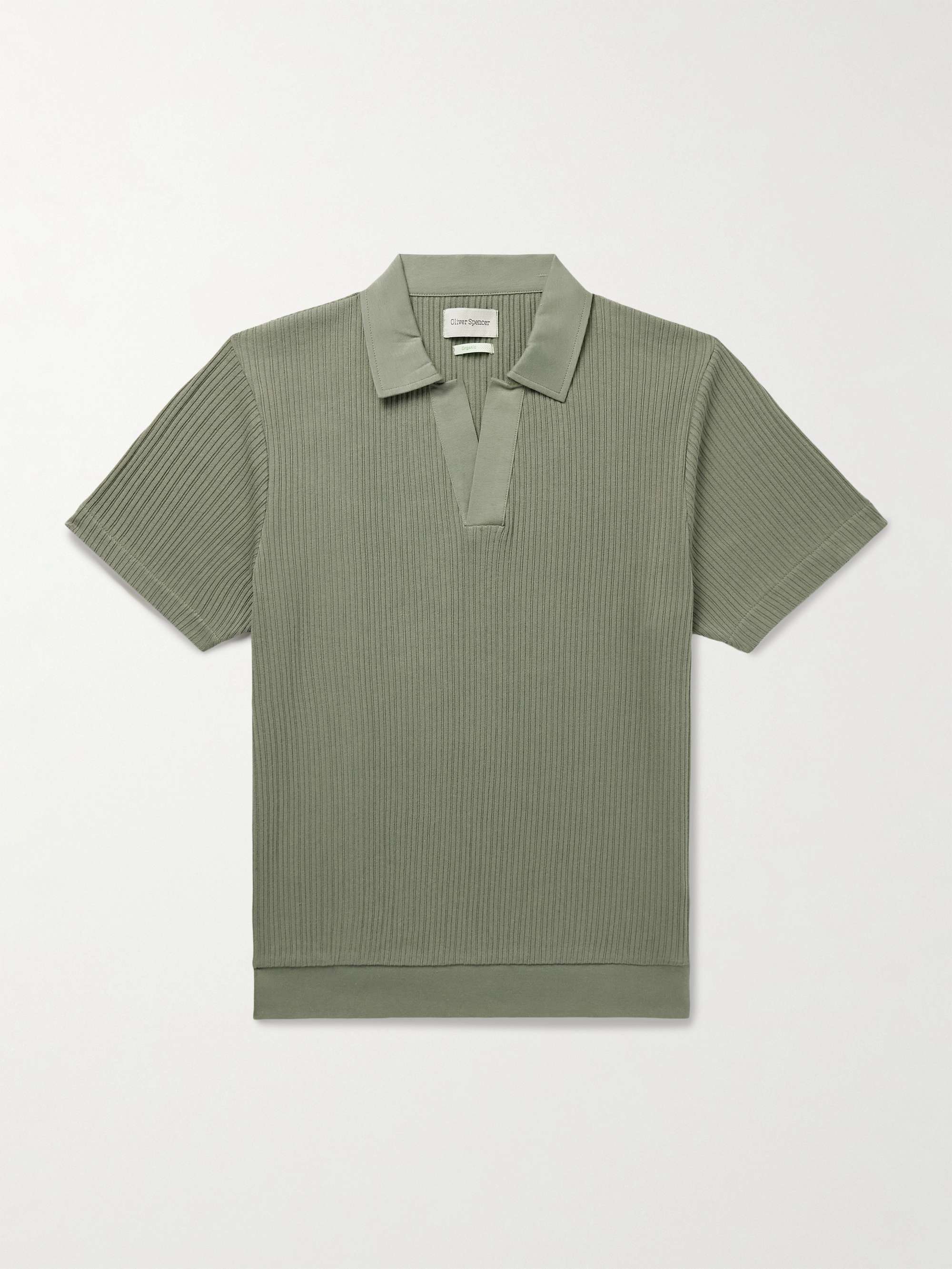 Westcott Ribbed Organic Cotton Polo Shirt view