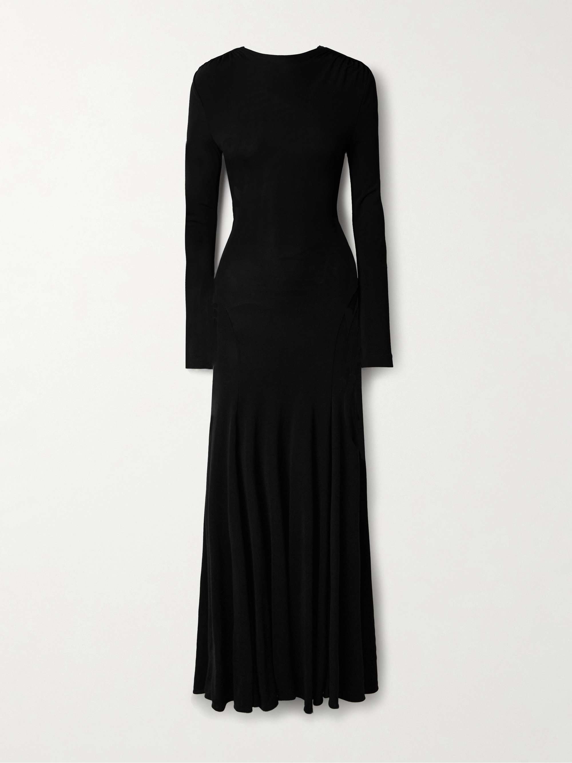 Maico embellished open-back stretch-jersey gown view
