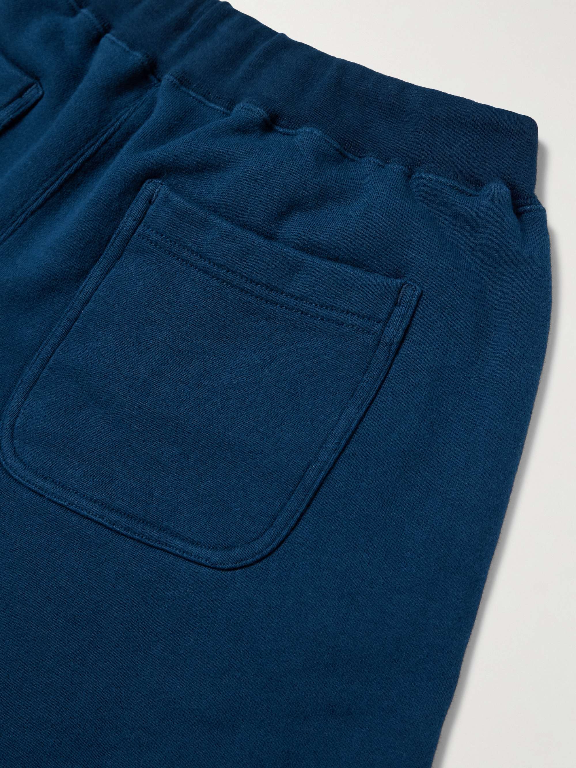 Straight-Leg Cotton-Jersey Drawstring Shorts view