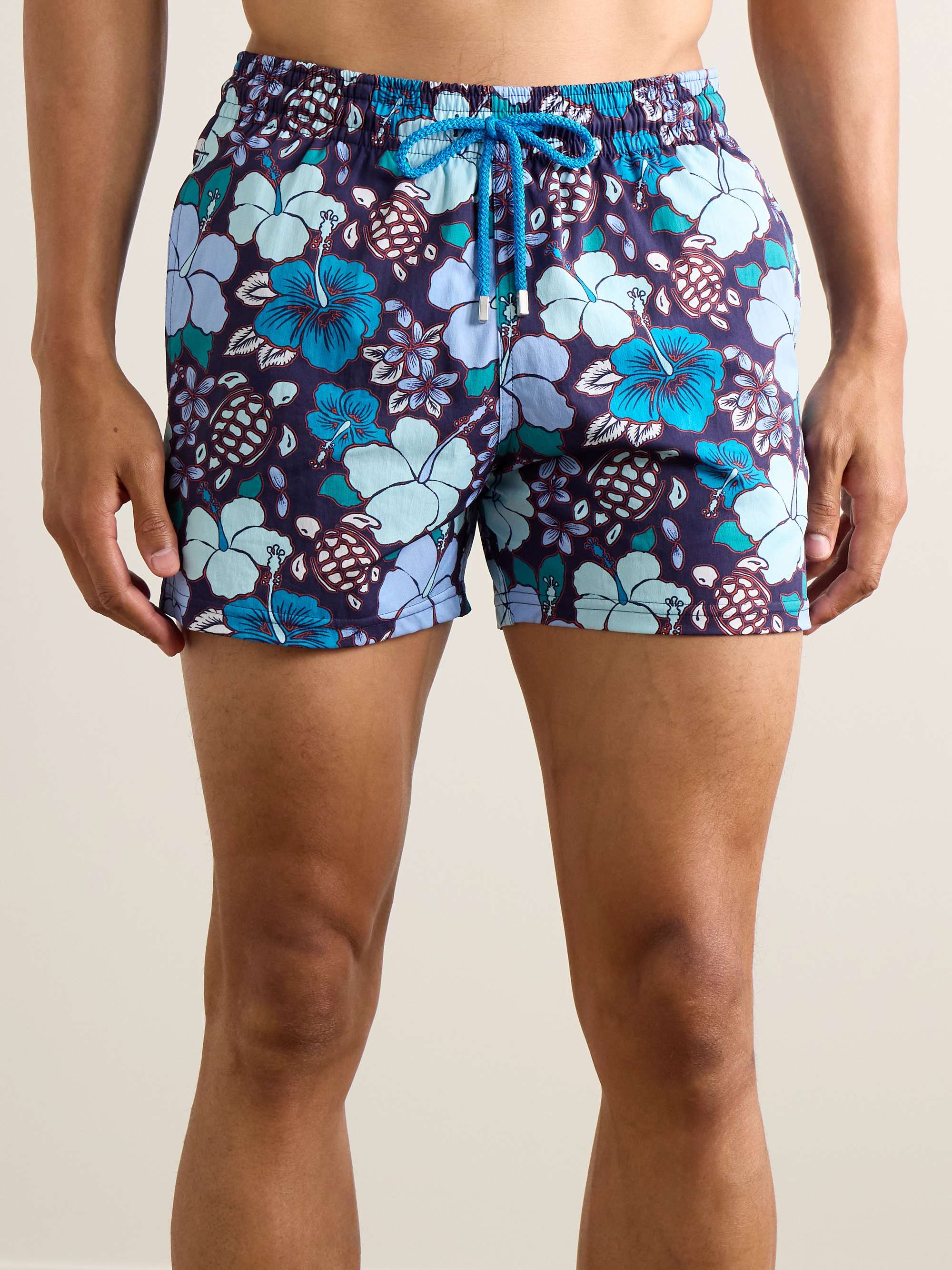 Moorise Straight-Leg Mid-Length Printed ECONYL® Swim Shorts view
