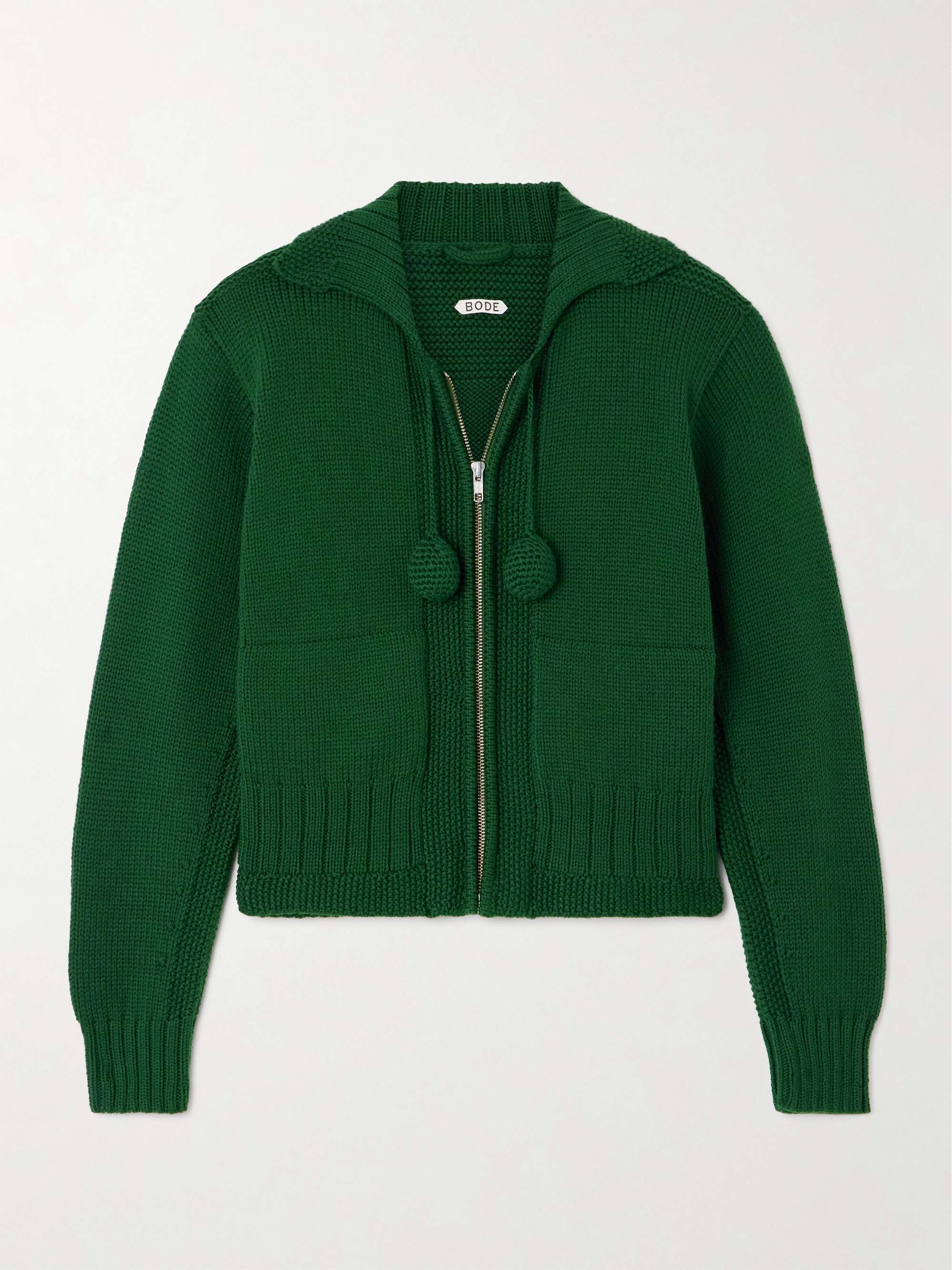 Marion merino wool cardigan view