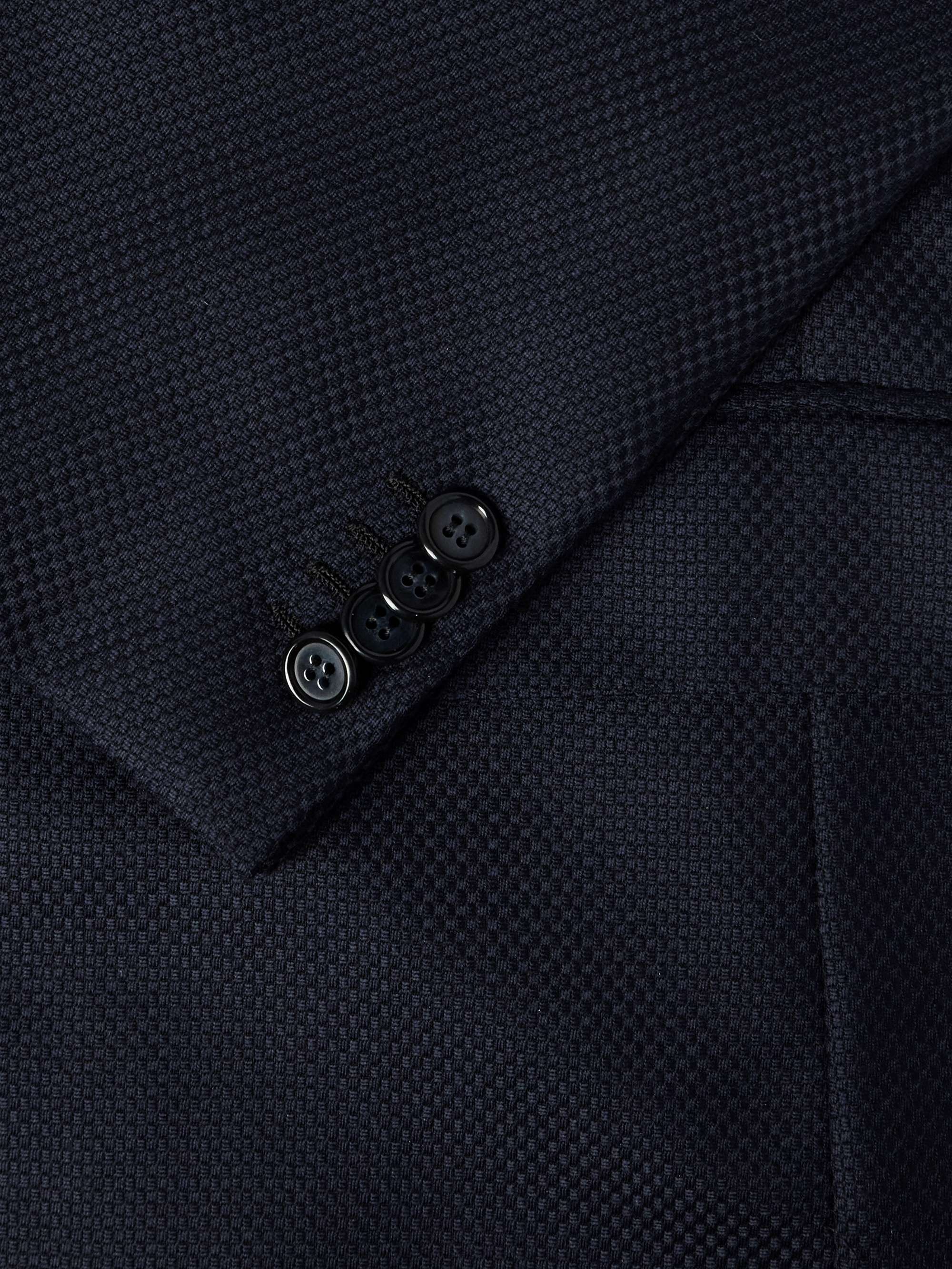 Textured Wool and Cashmere-Blend Blazer view