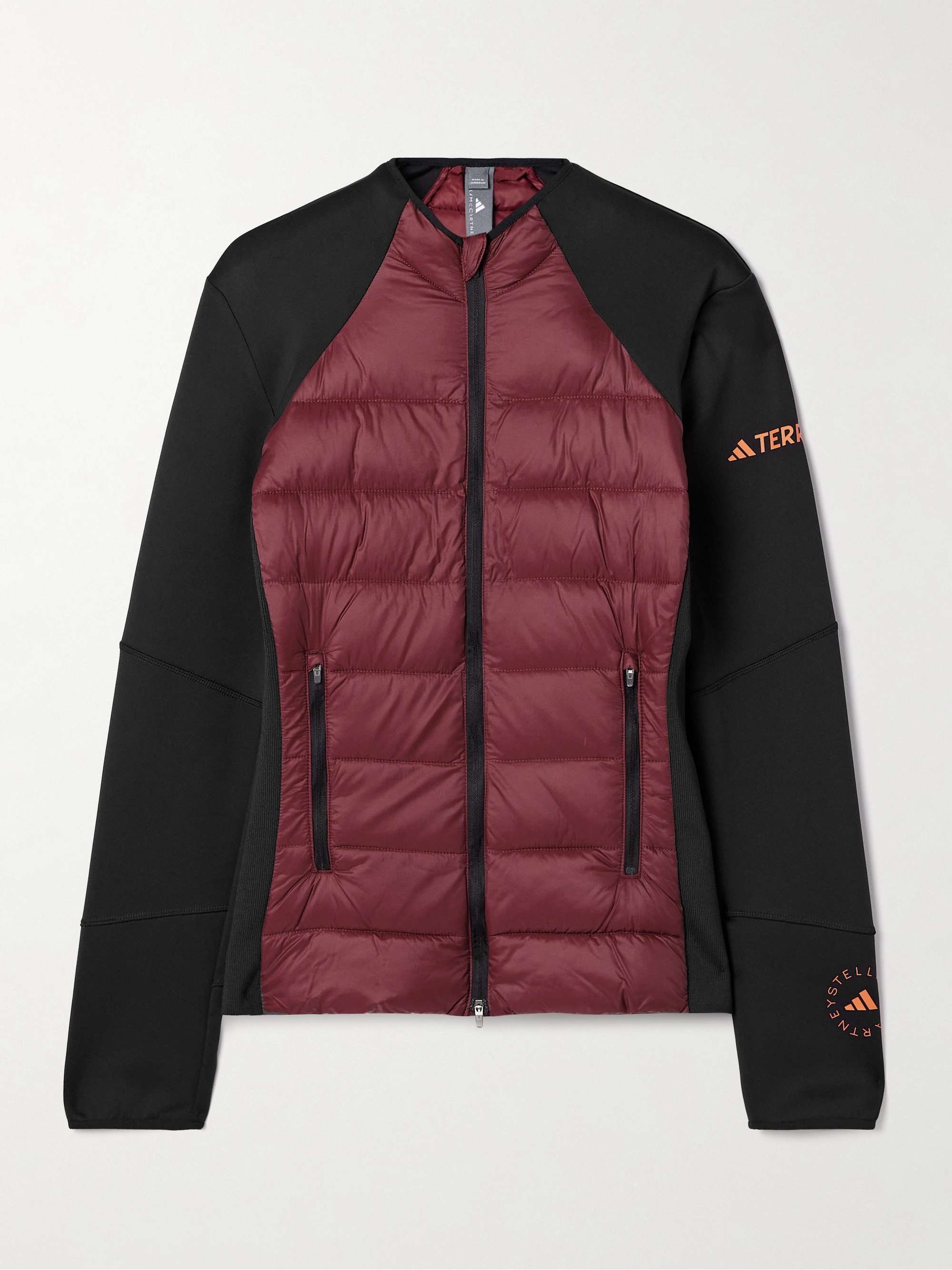 + TERREX TrueNature quilted recycled-shell and tech-jersey jacket view