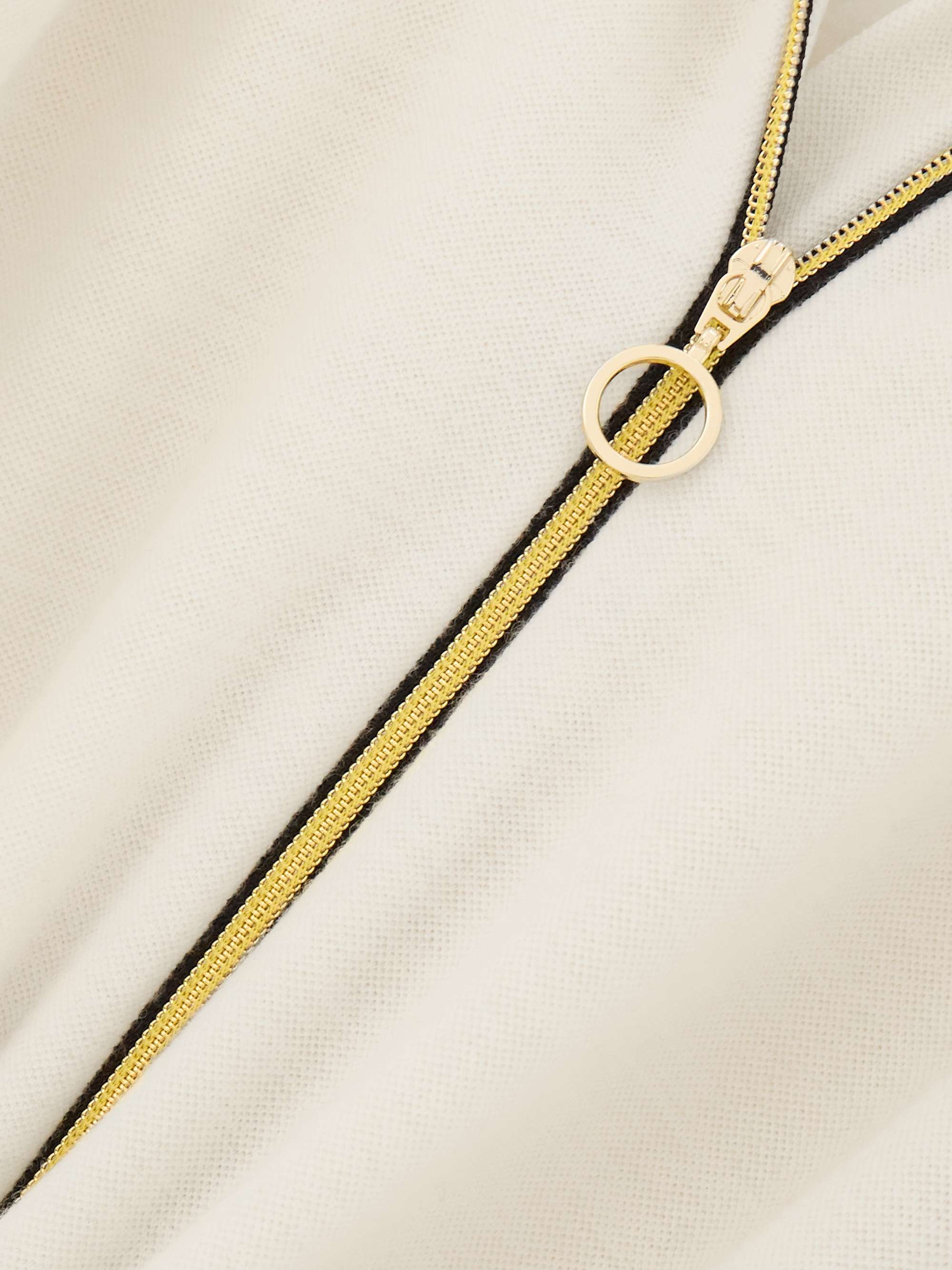 + INUIKII merino wool-blend piqué jumpsuit view