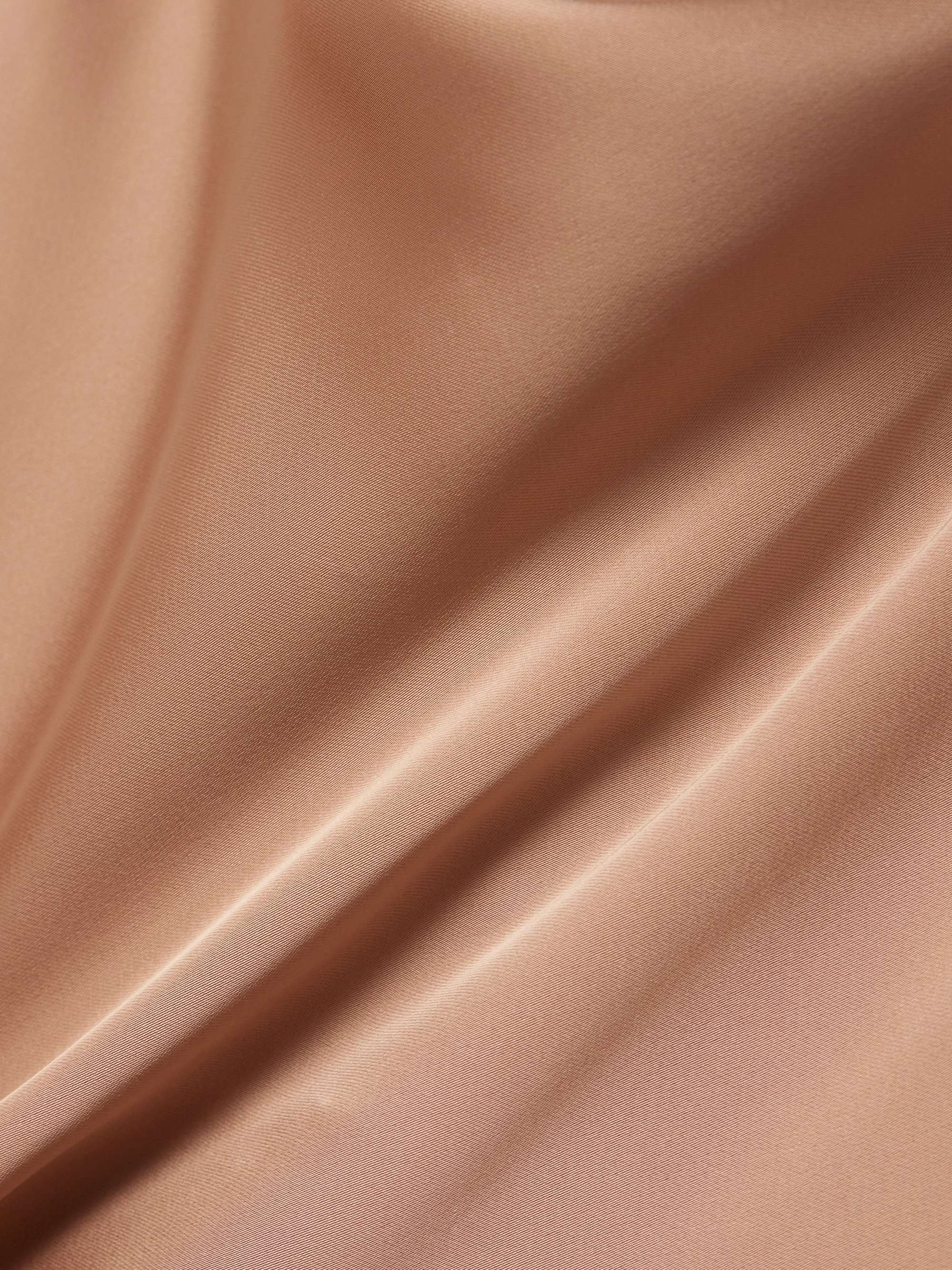 Maria draped satin camisole view