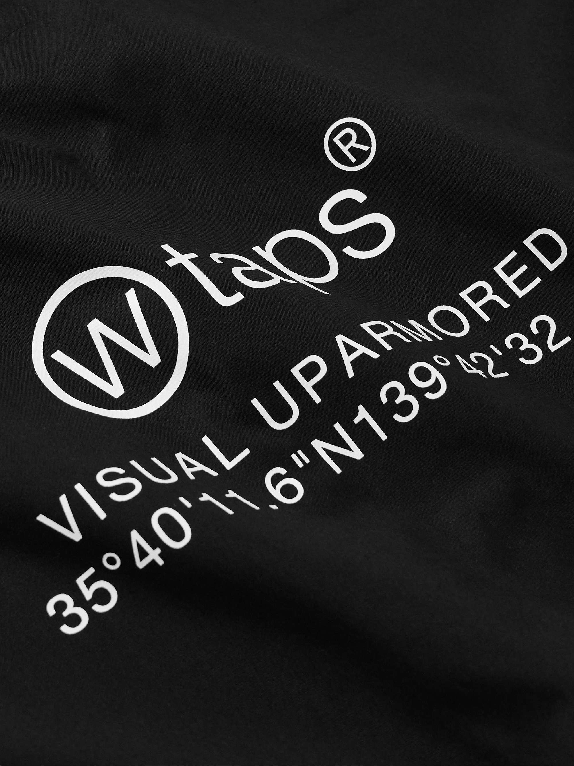 Logo-Print Cotton and Nylon-Blend Shirt view