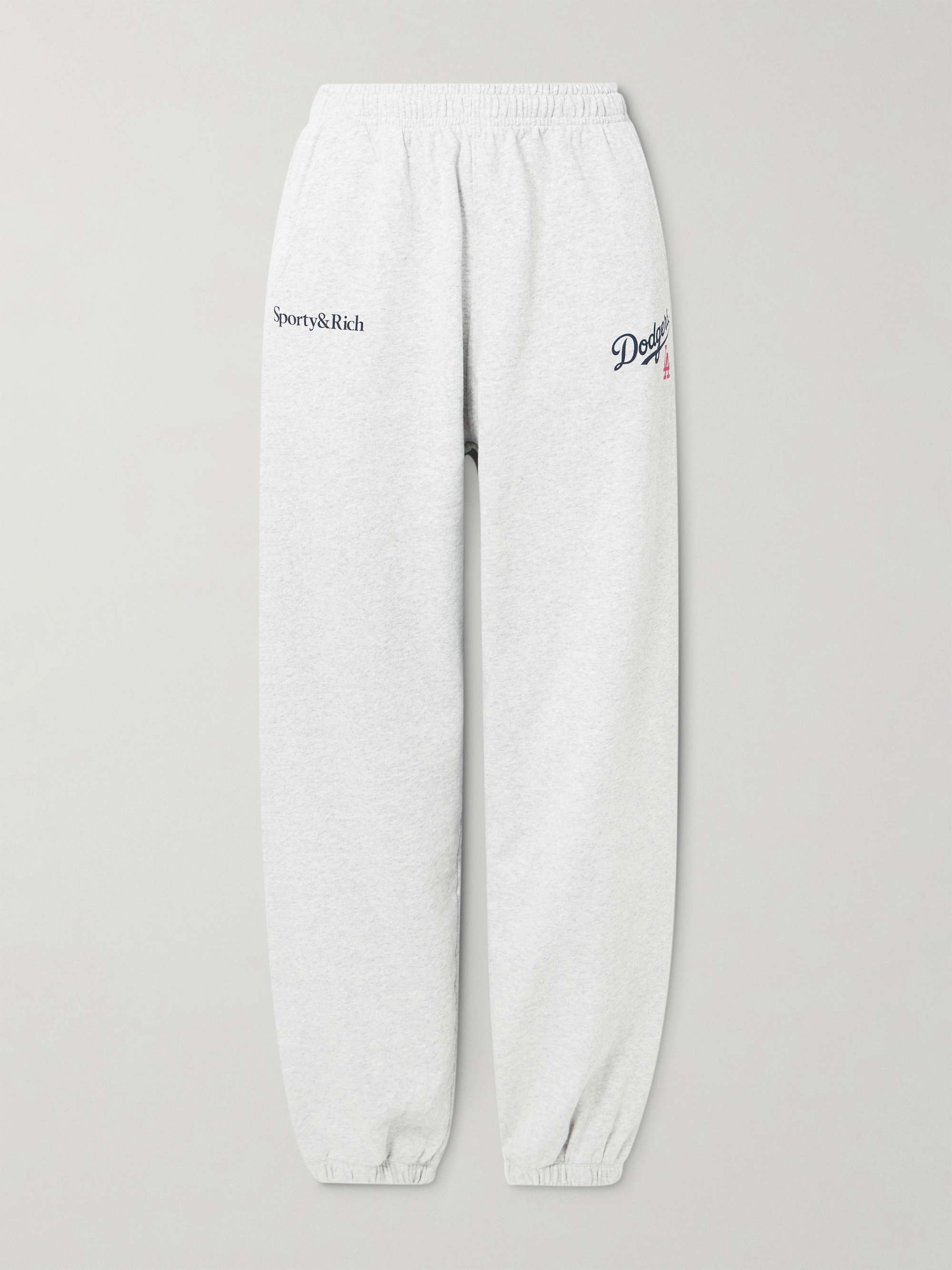 + LA Dodgers printed cotton-jersey sweatpants view