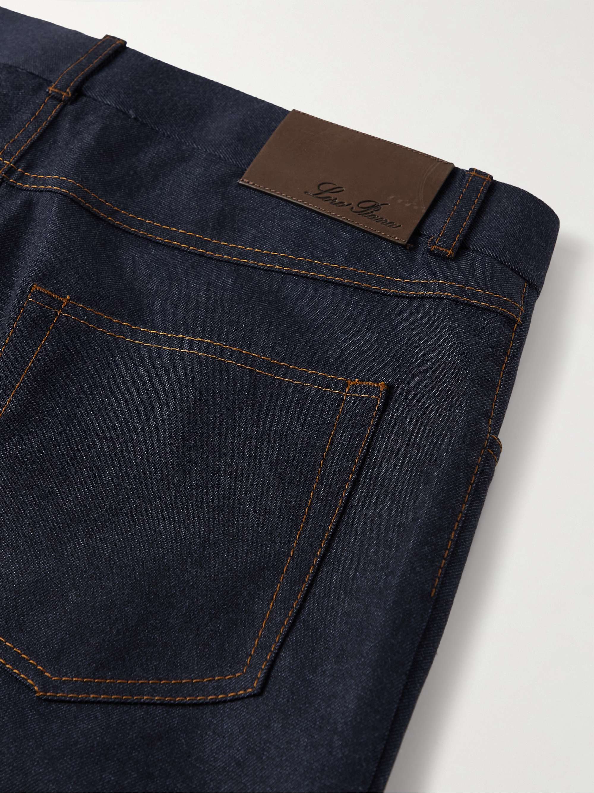 Straight-Leg Virgin Wool-Blend Trousers view