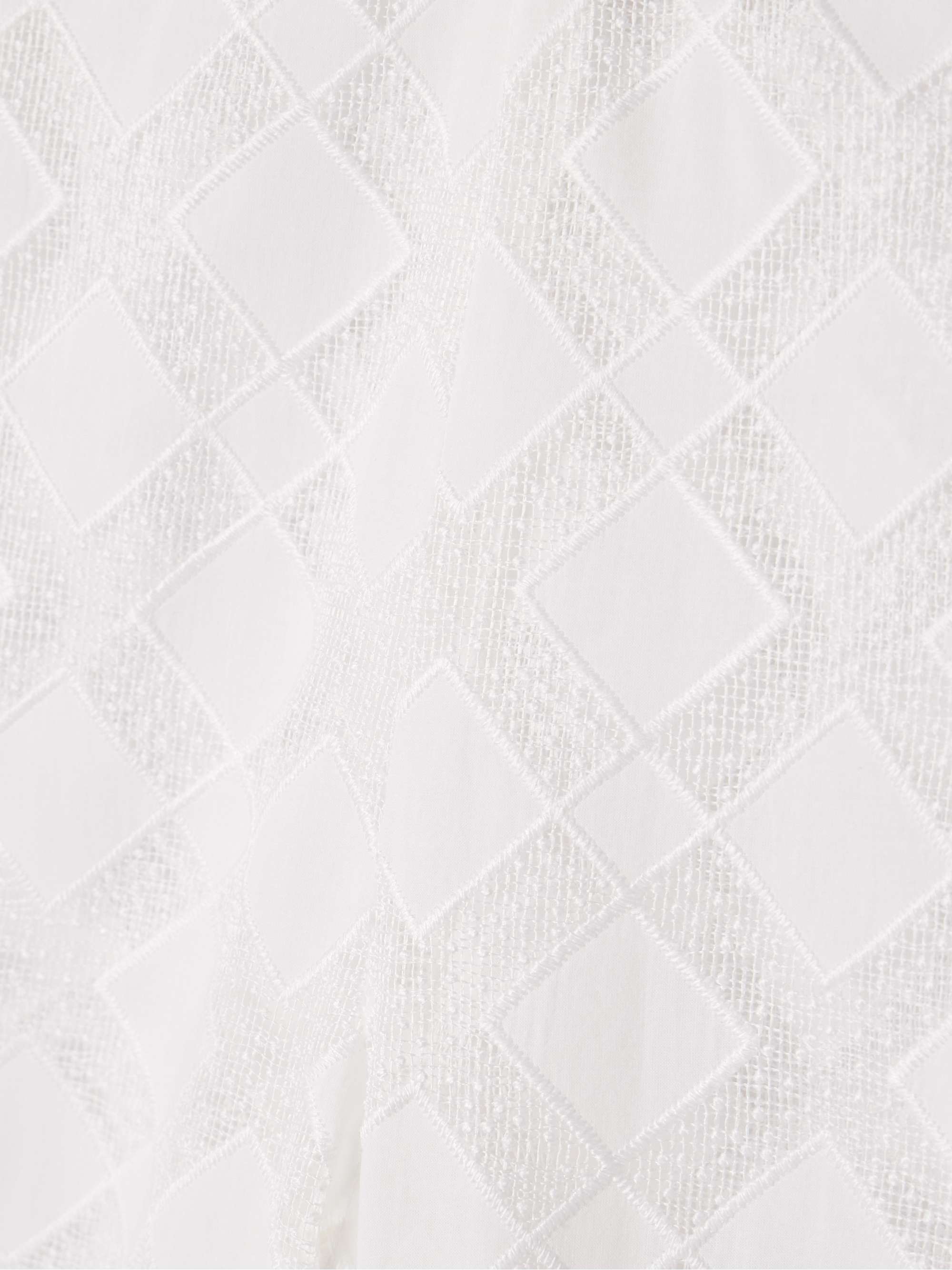 Kaia paneled gauze and voile straight-leg pants view