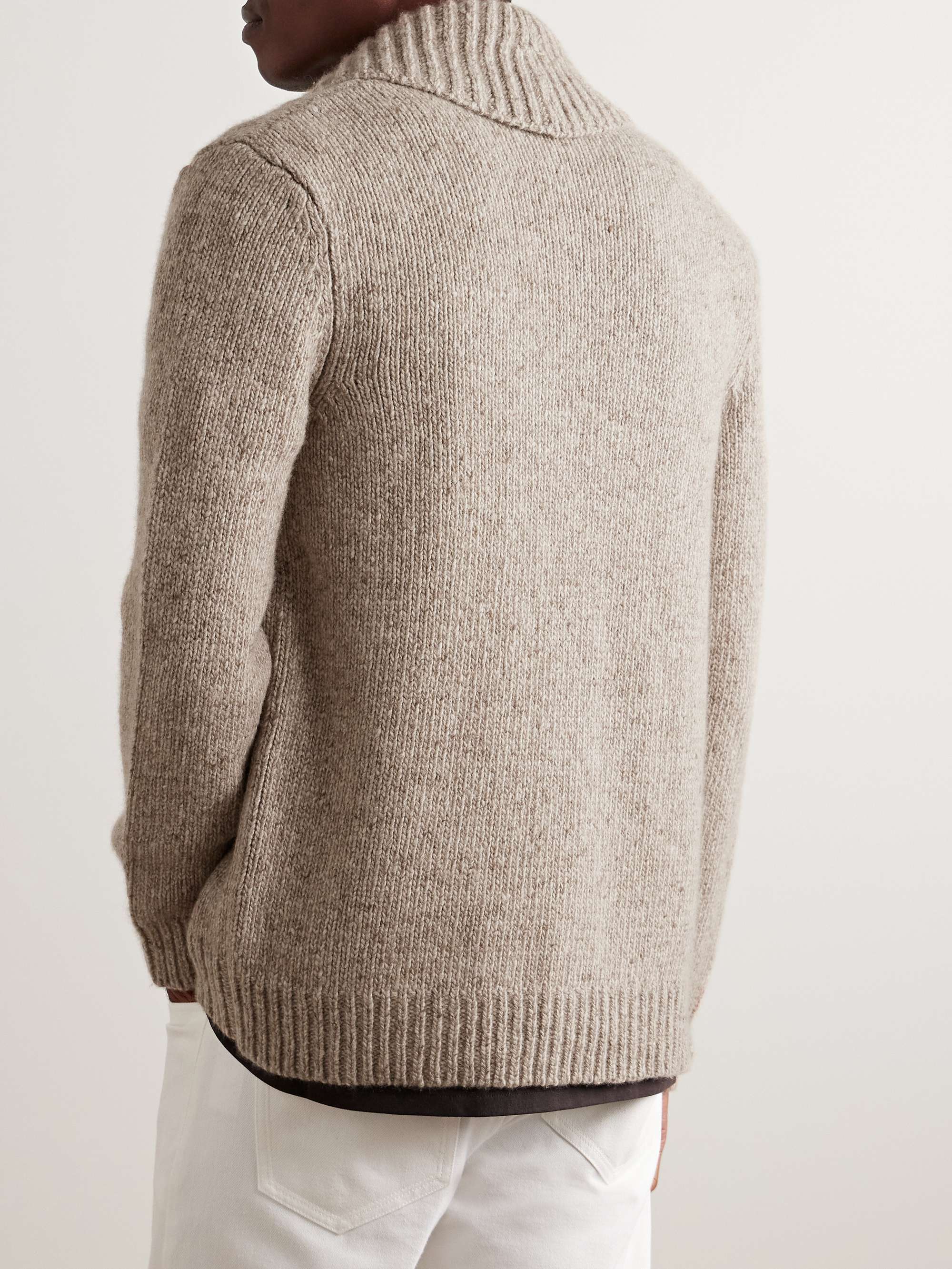 Thom Shawl-Collar Cashmere Cardigan view
