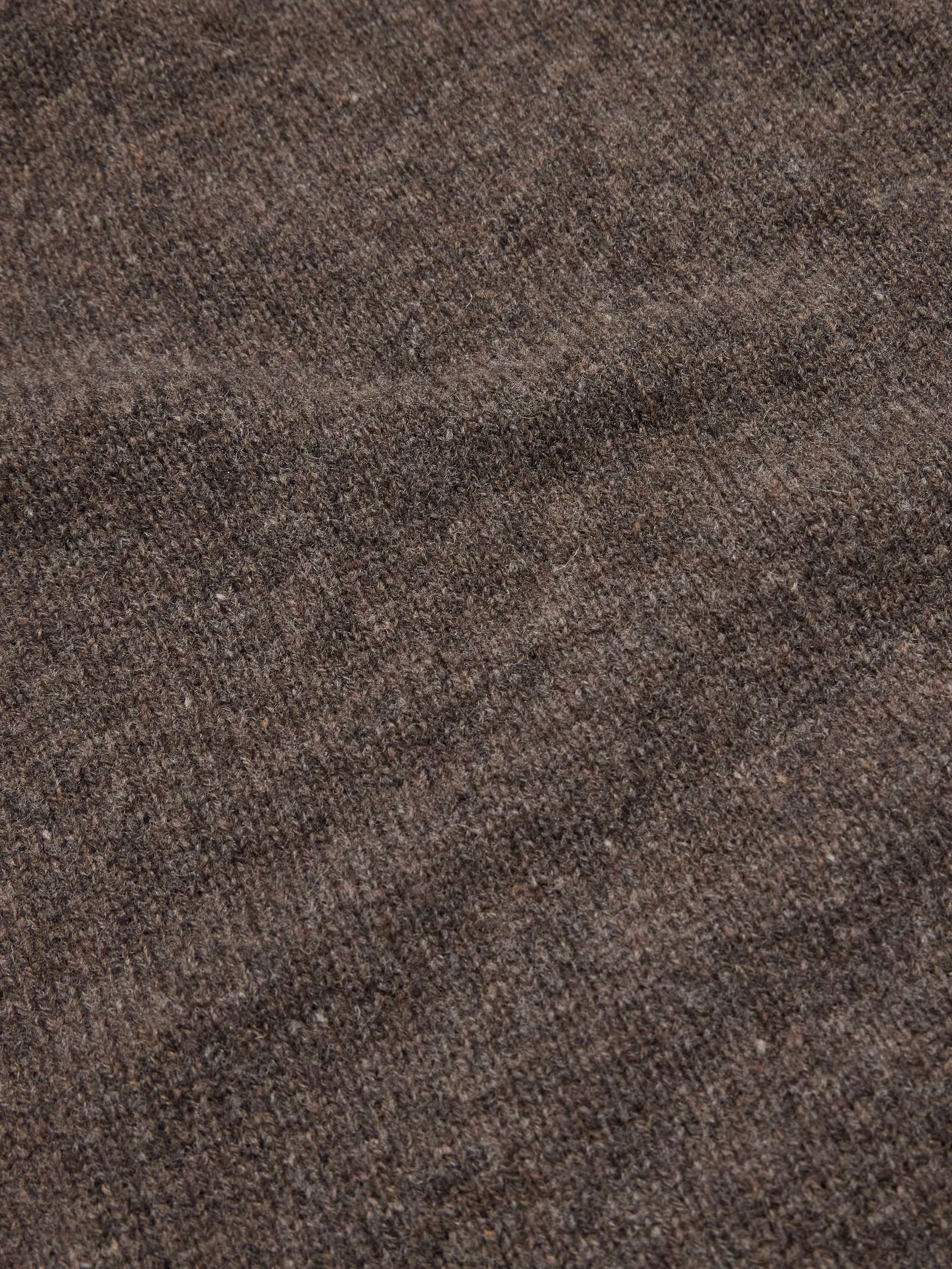 Aryan Shetland Merino Wool Rollneck Sweater view
