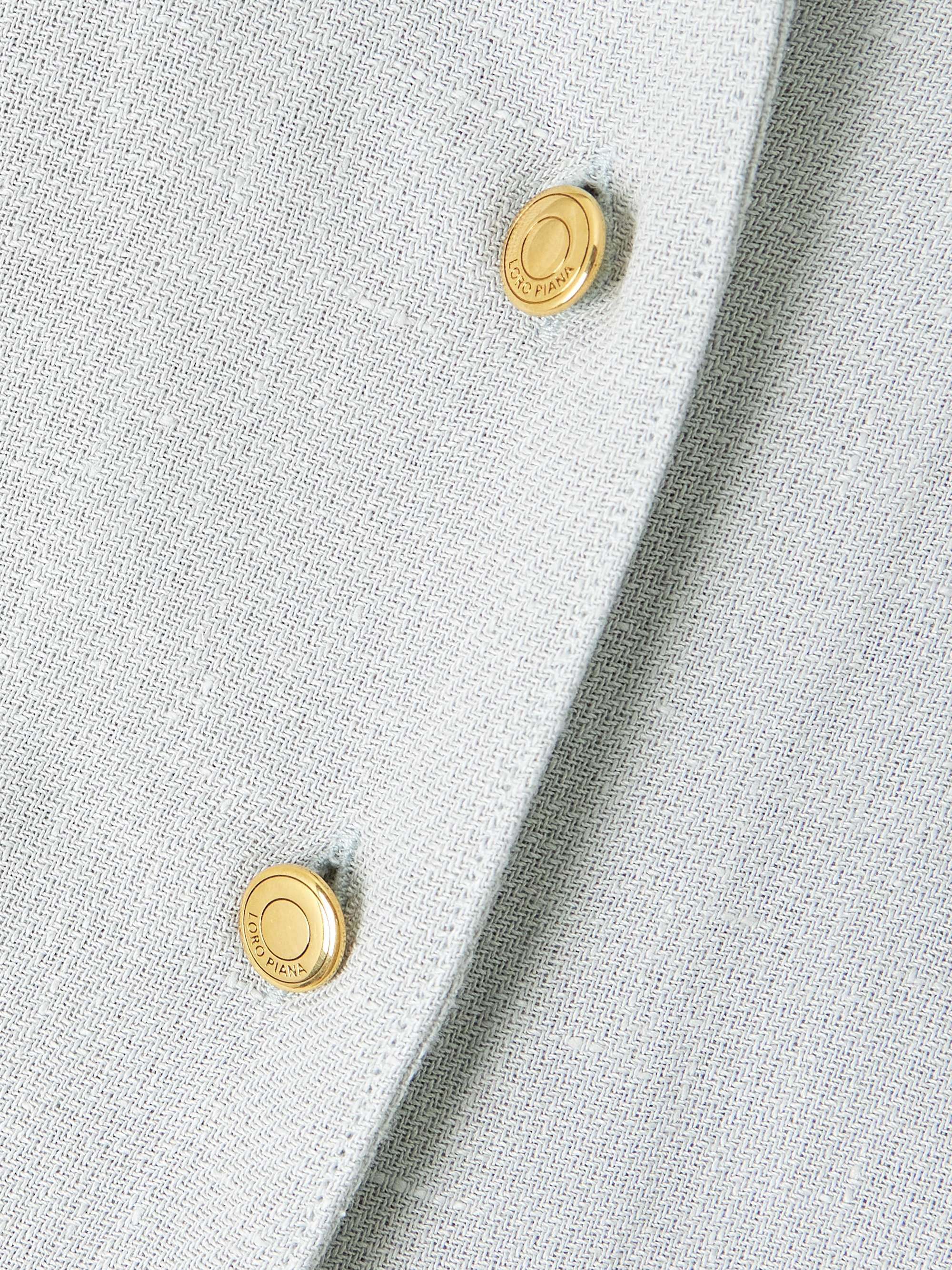 Evangeline pleated linen shirt view