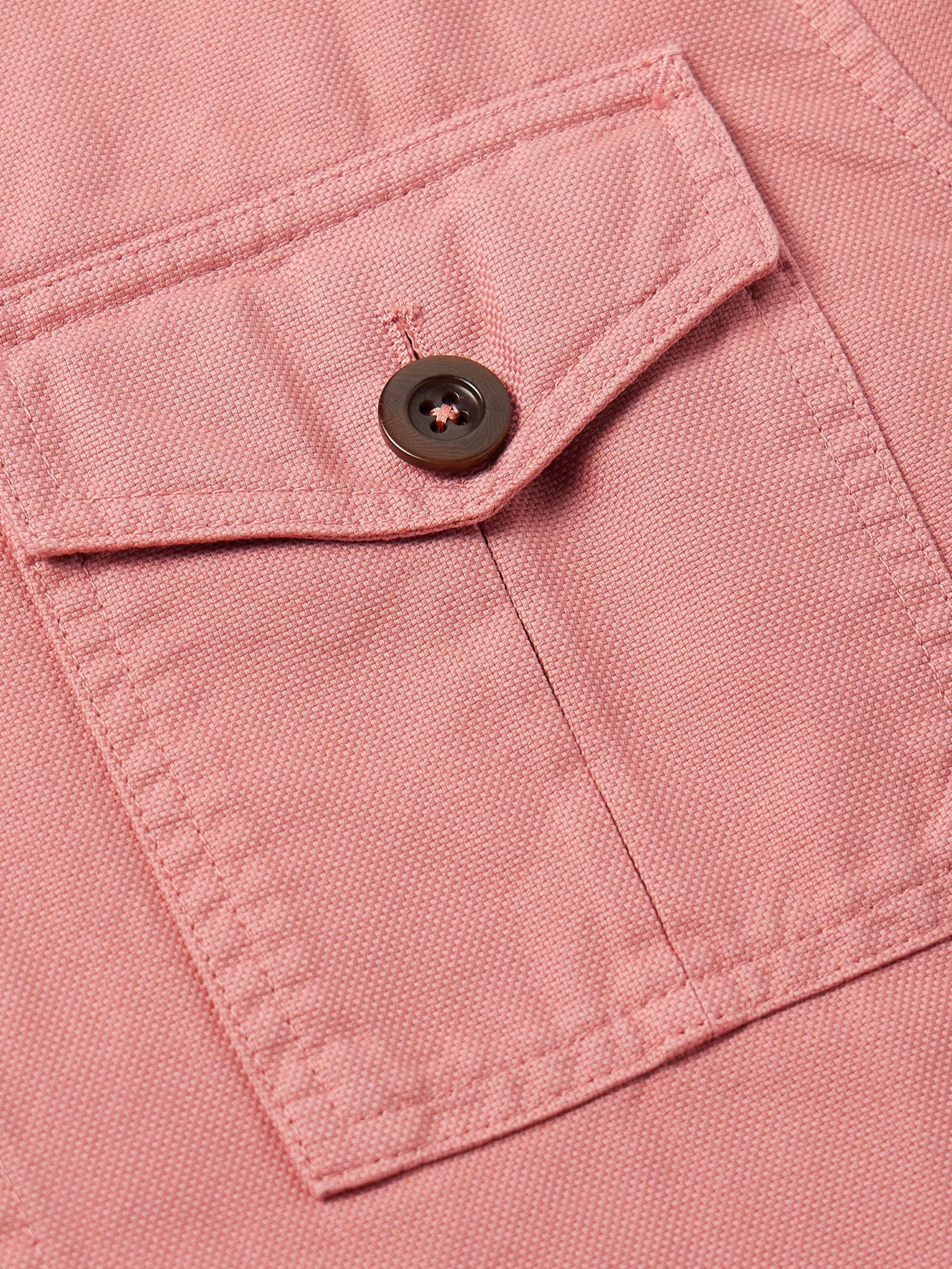 Pigment-Dyed Cotton-Canvas Overshirt view