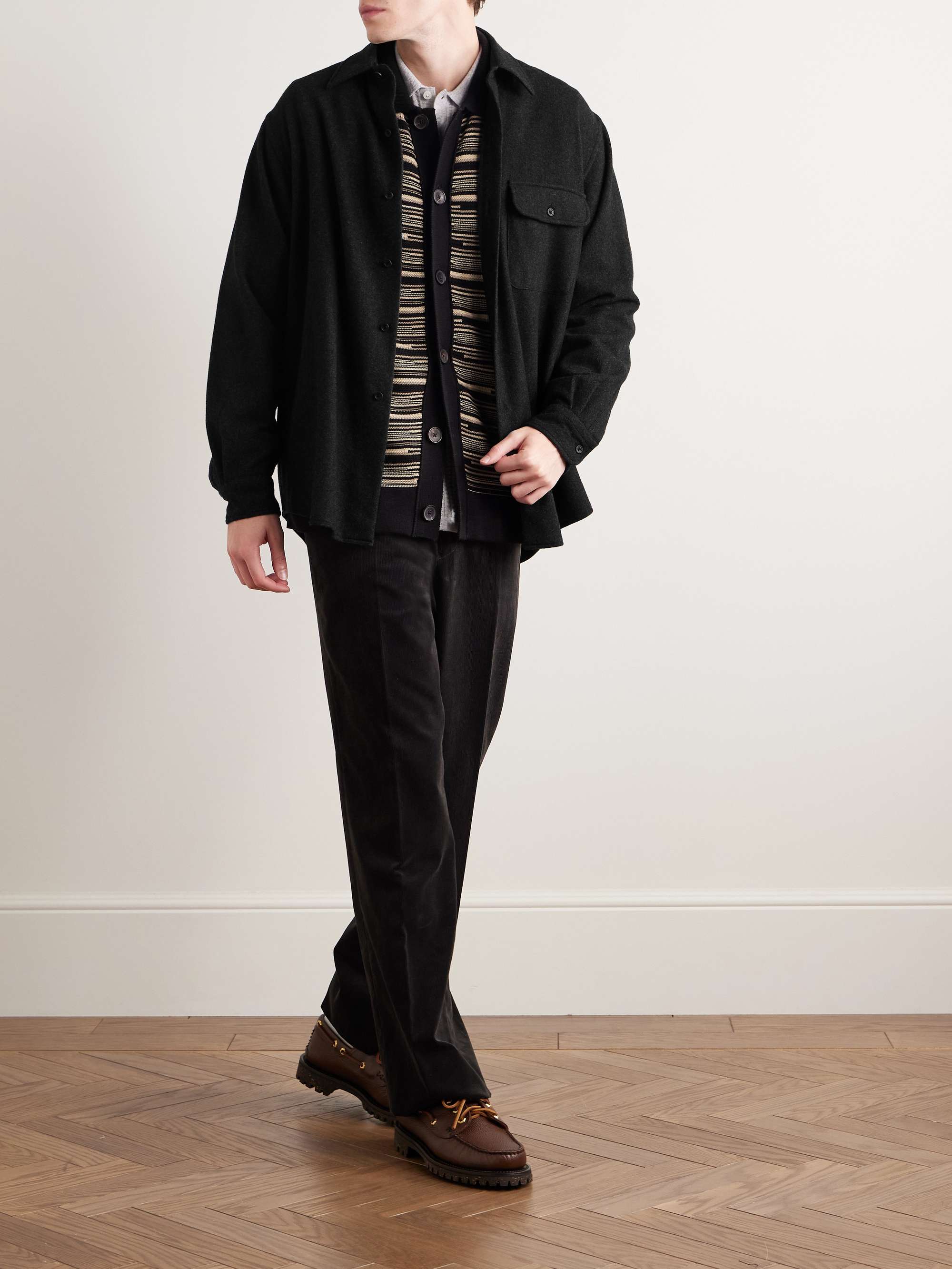 C.P.O Brushed Cashmere-Flannel Shirt Jacket view