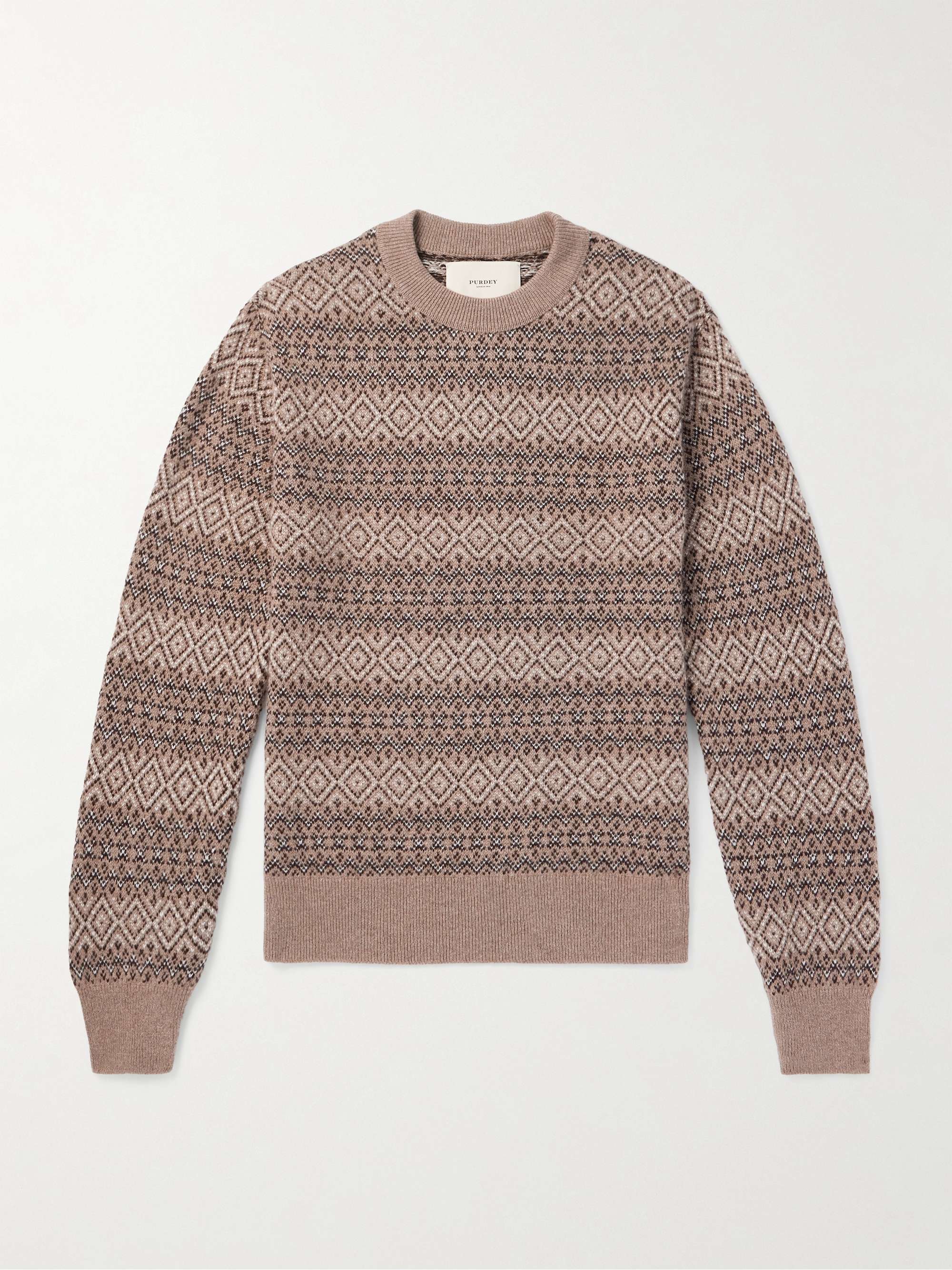 Kirk Fair-Isle Cashmere Sweater view