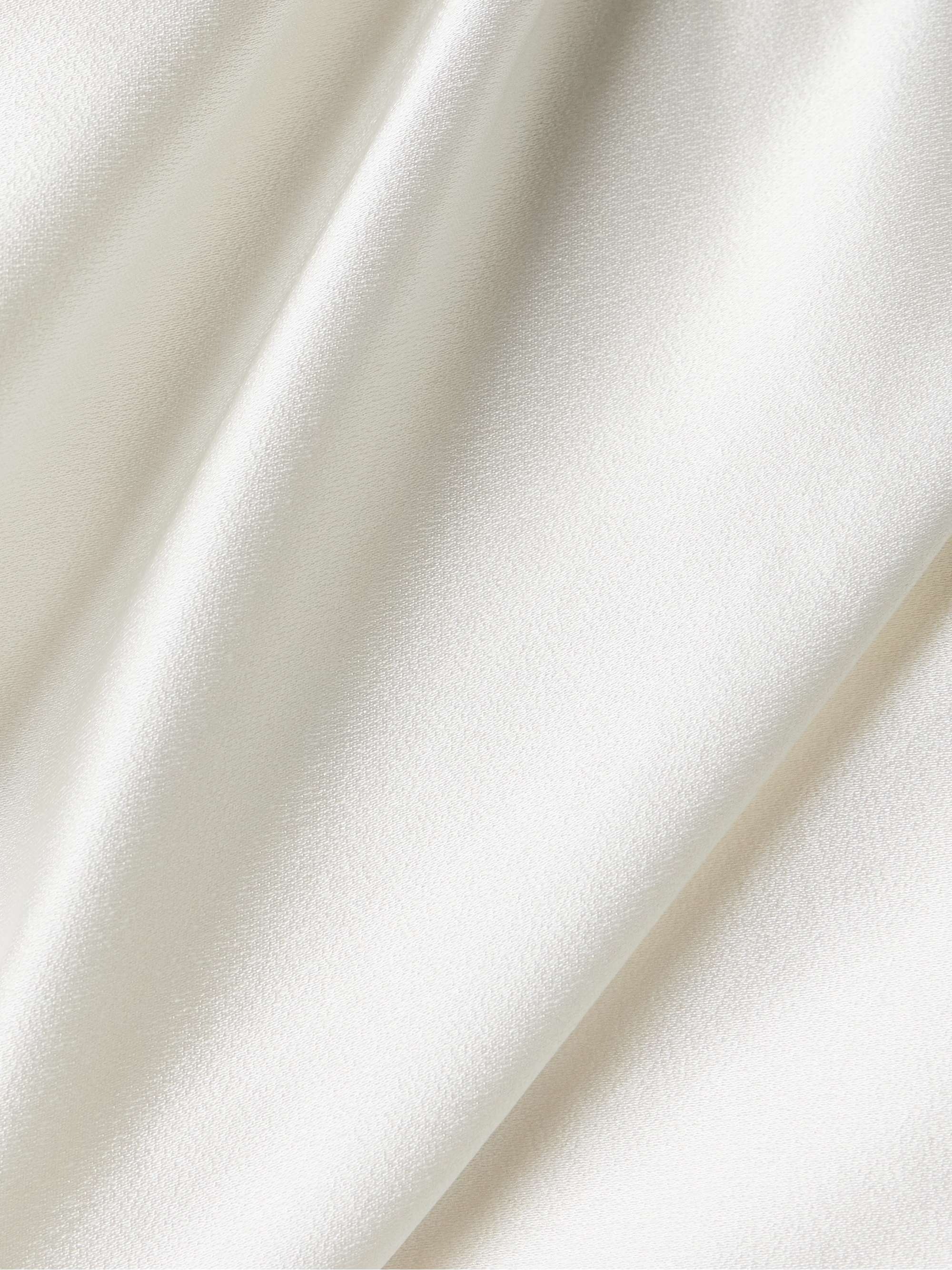 Nova Cora draped satin-crepe mini dress view