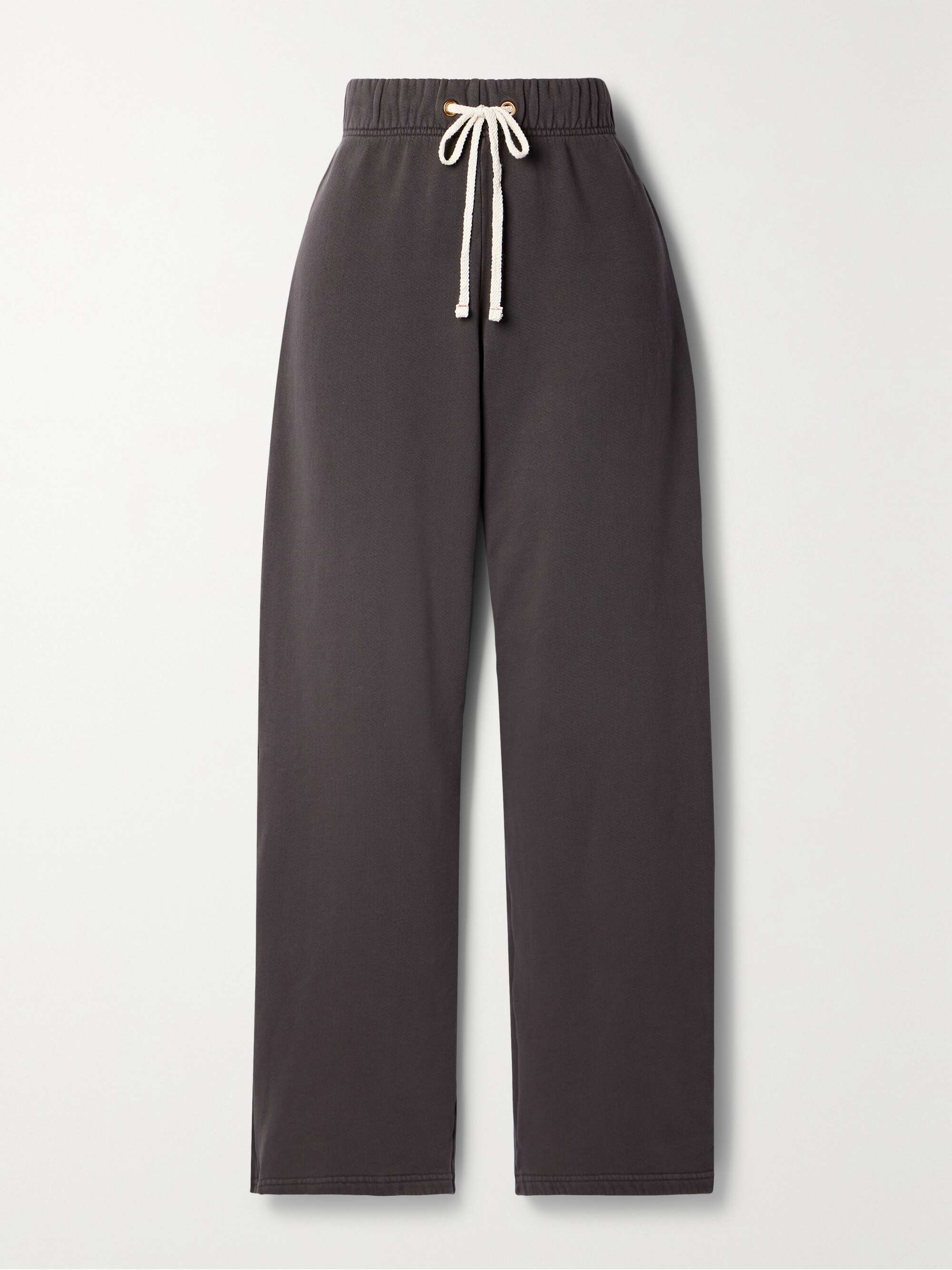 Eazy cotton-jersey track pants view