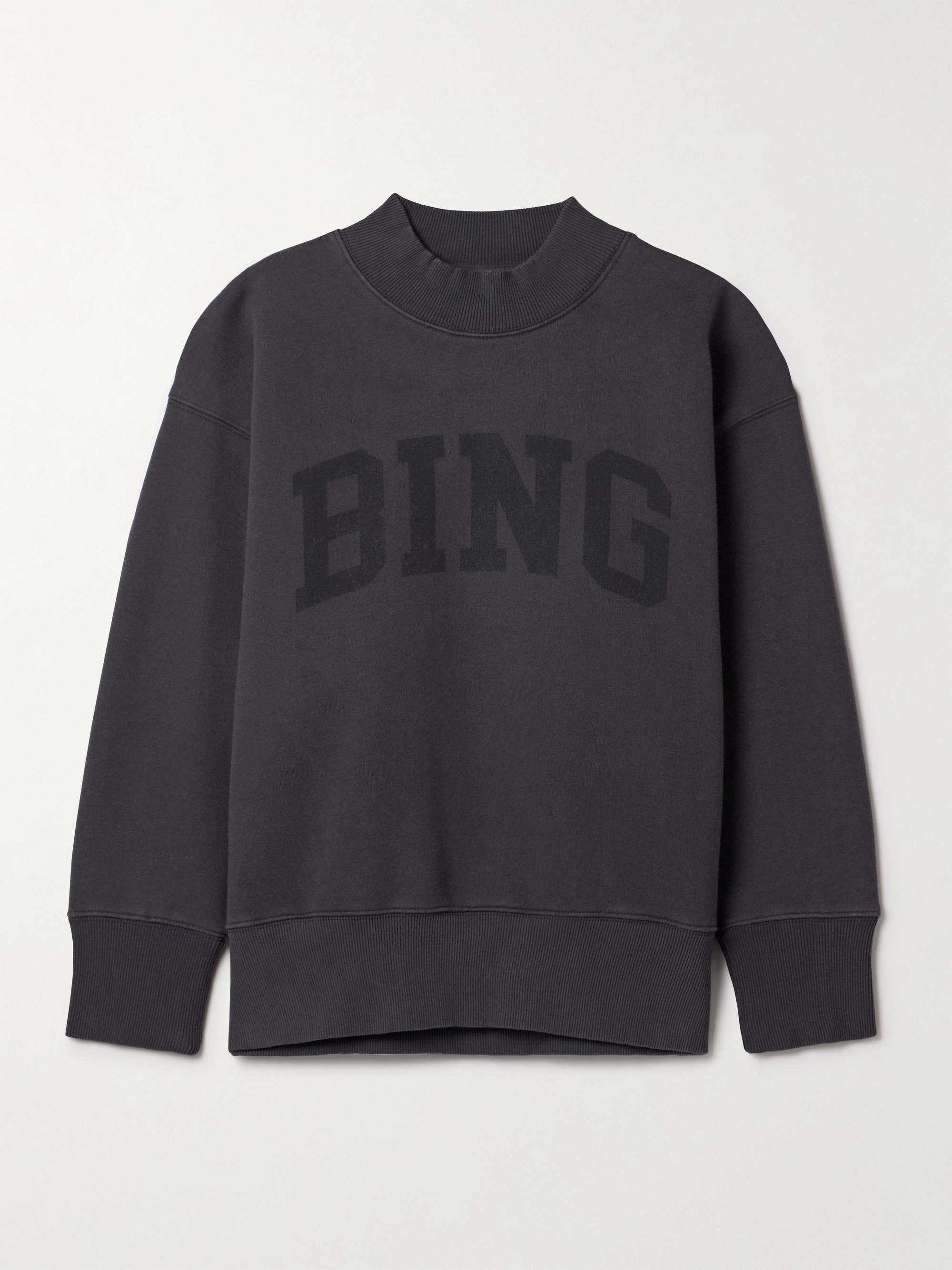 Bradie printed cotton-blend jersey sweatshirt view