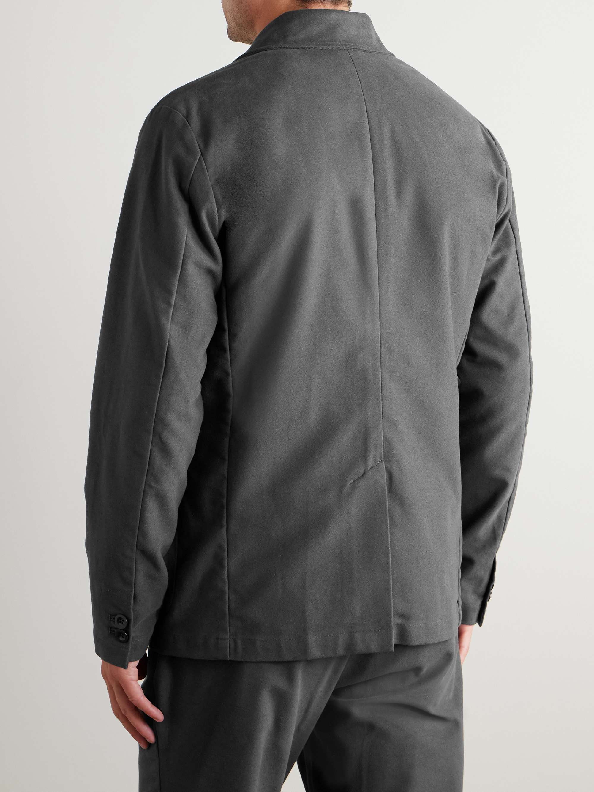 Organic Cotton-Blend Moleskin Suit Jacket view