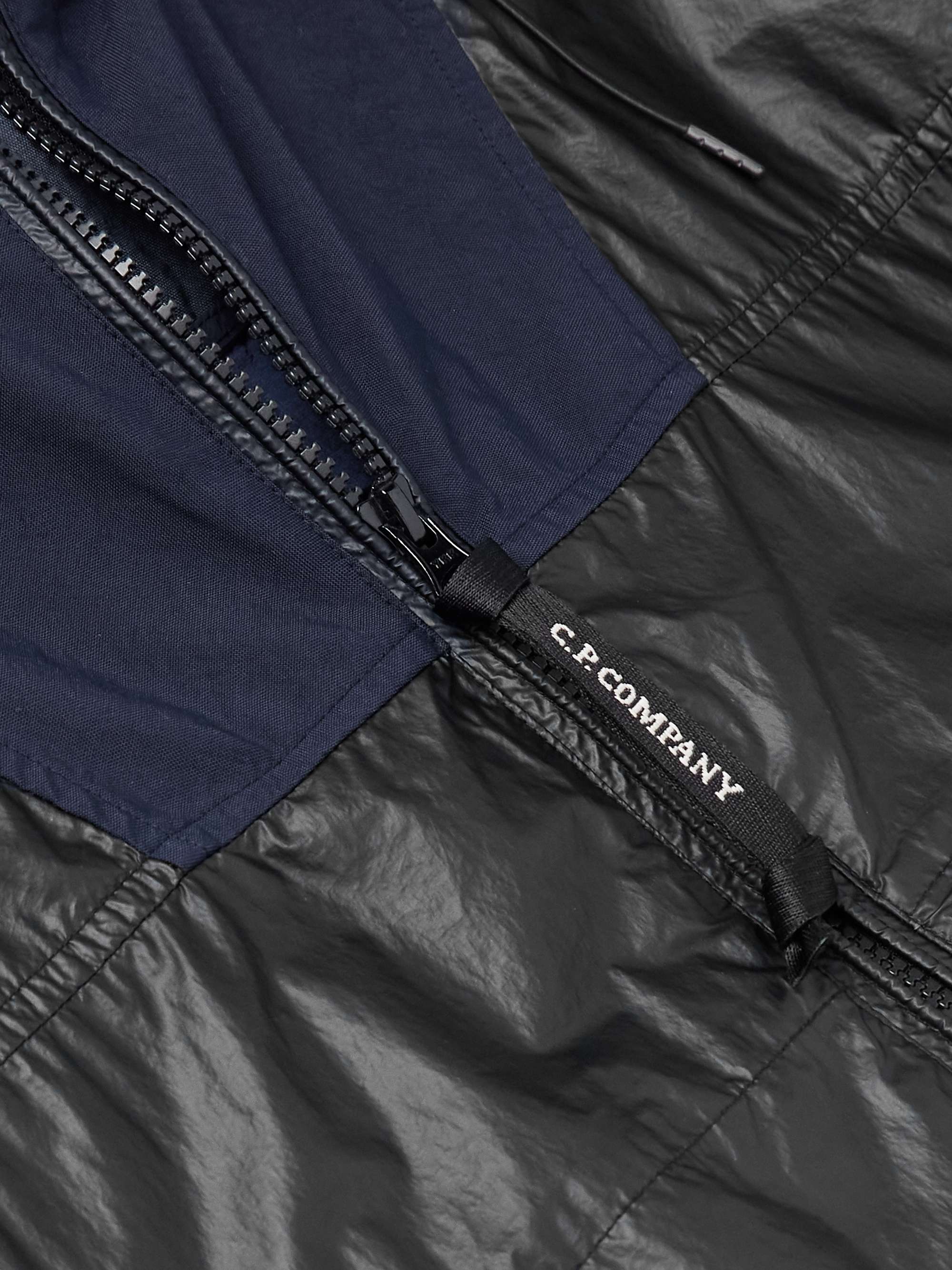 Logo-Appliquéd Twill-Trimmed CS II Shell Hooded Jacket view