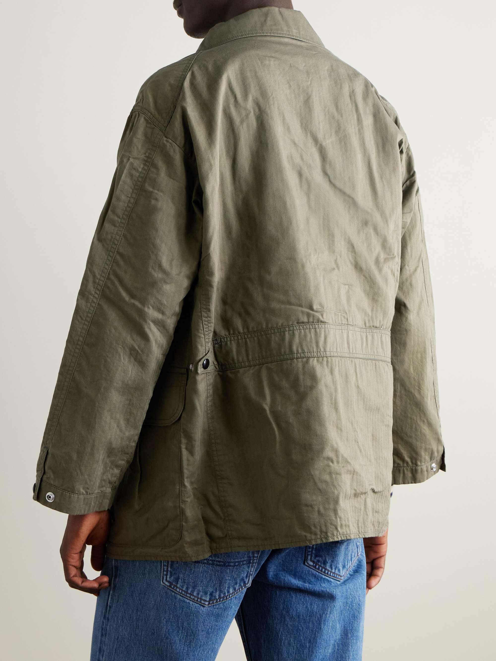 Cotton-Twill Chore Jacket view