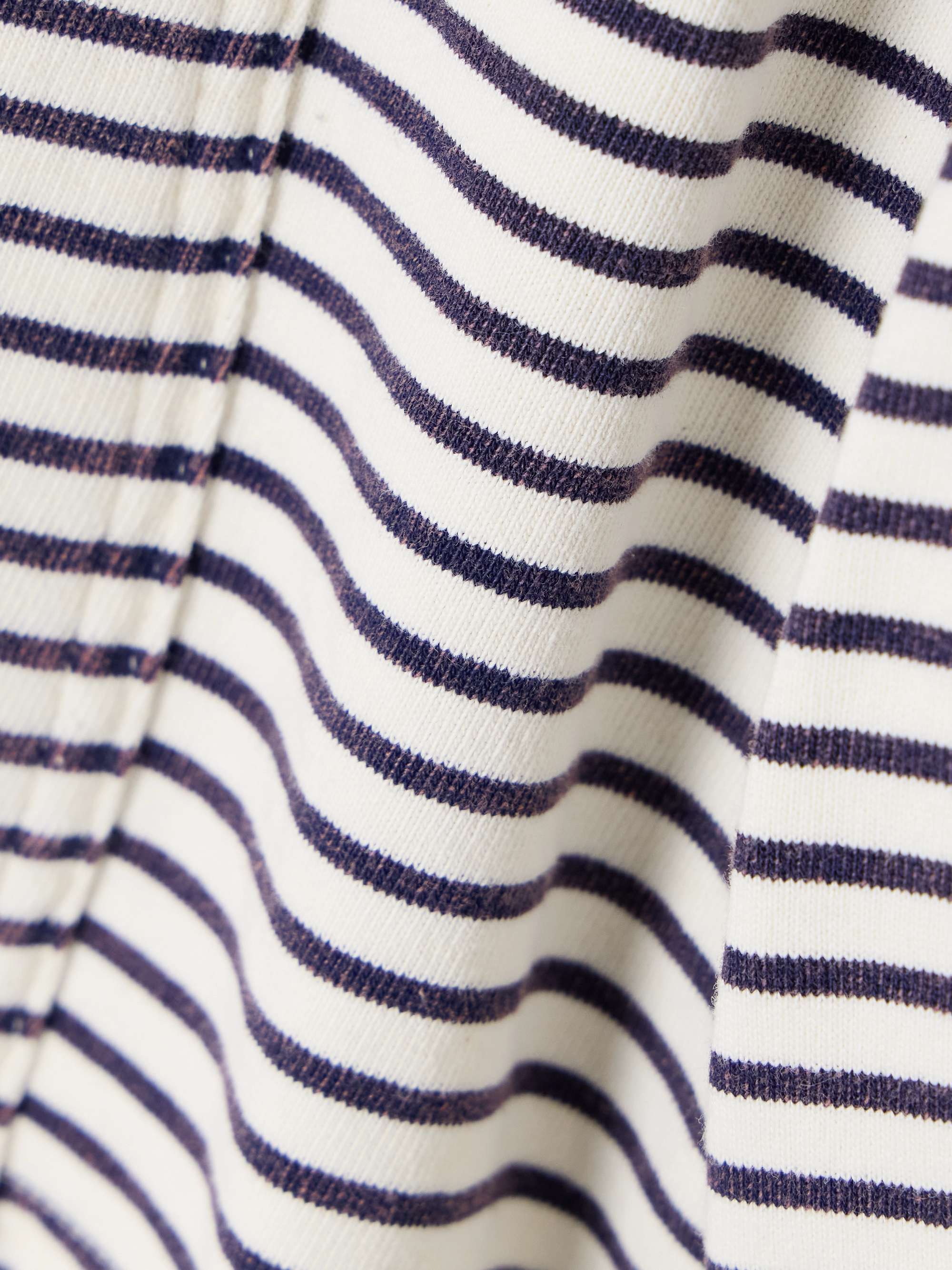 Striped cotton-jersey shorts view