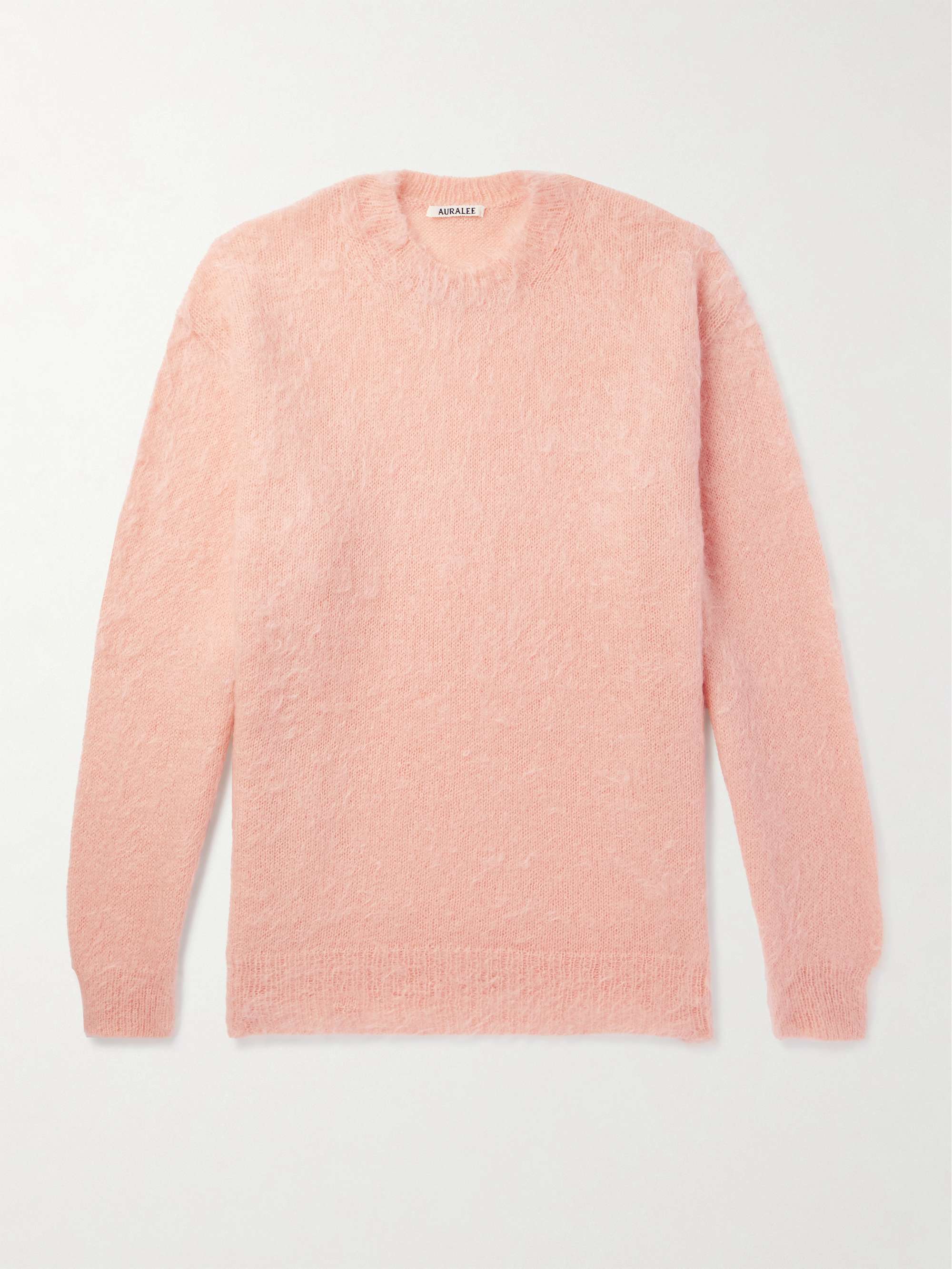 Oversized Brushed Mohair and Wool-Blend Sweater view