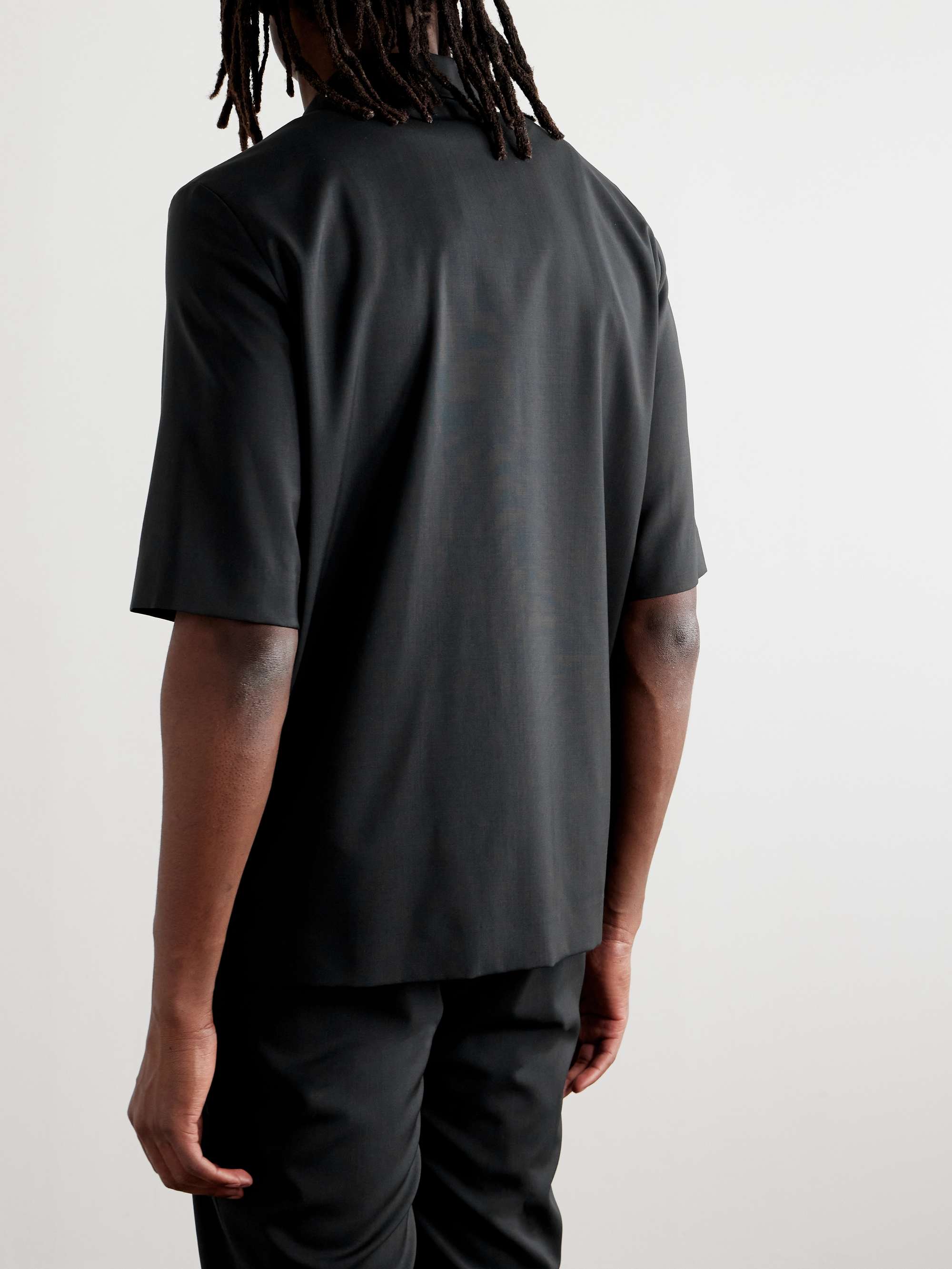 Atila Camp-Collar Wool Shirt view