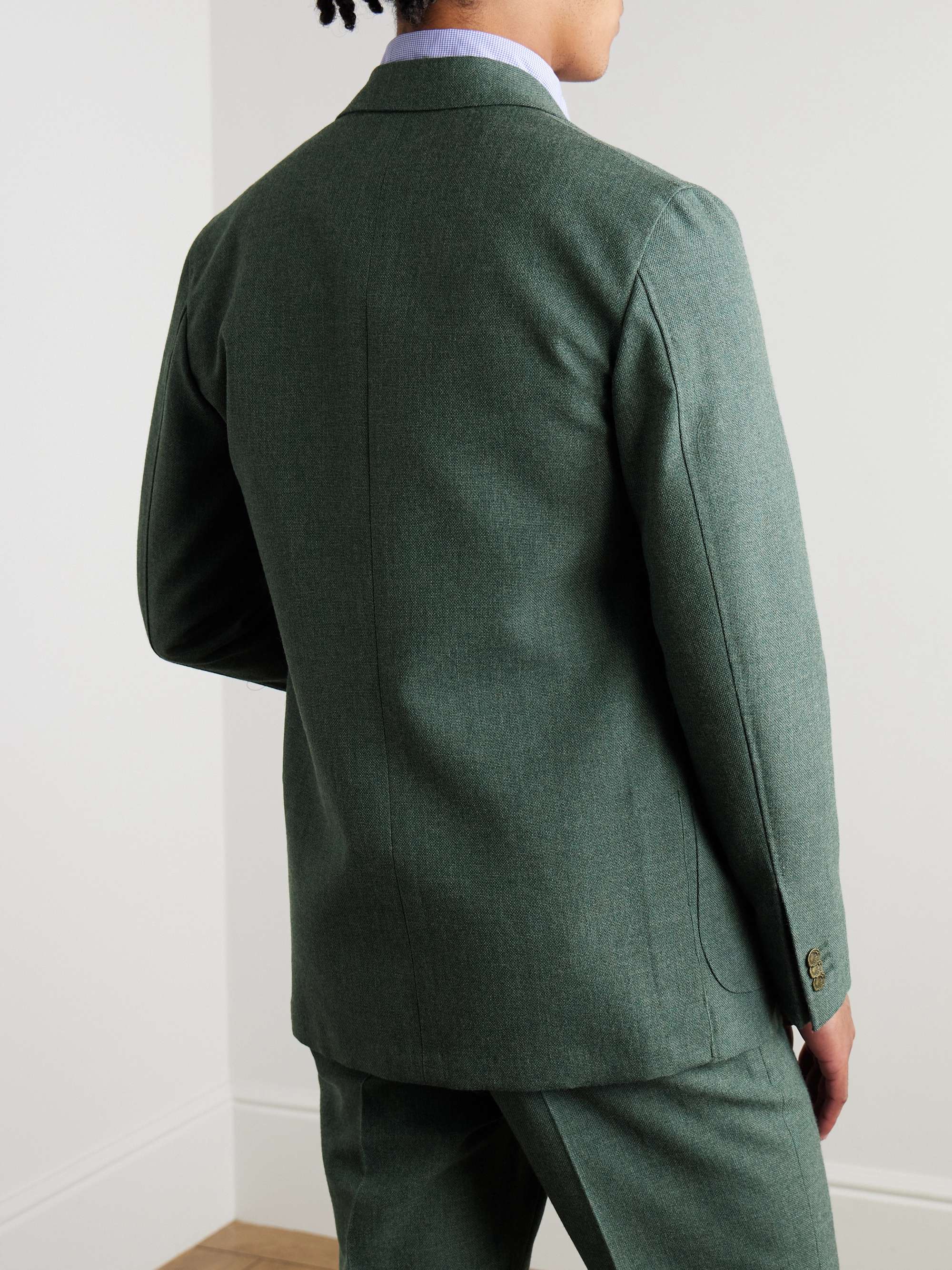 Ghost Slim-Fit Unstructured Wool Suit Jacket view