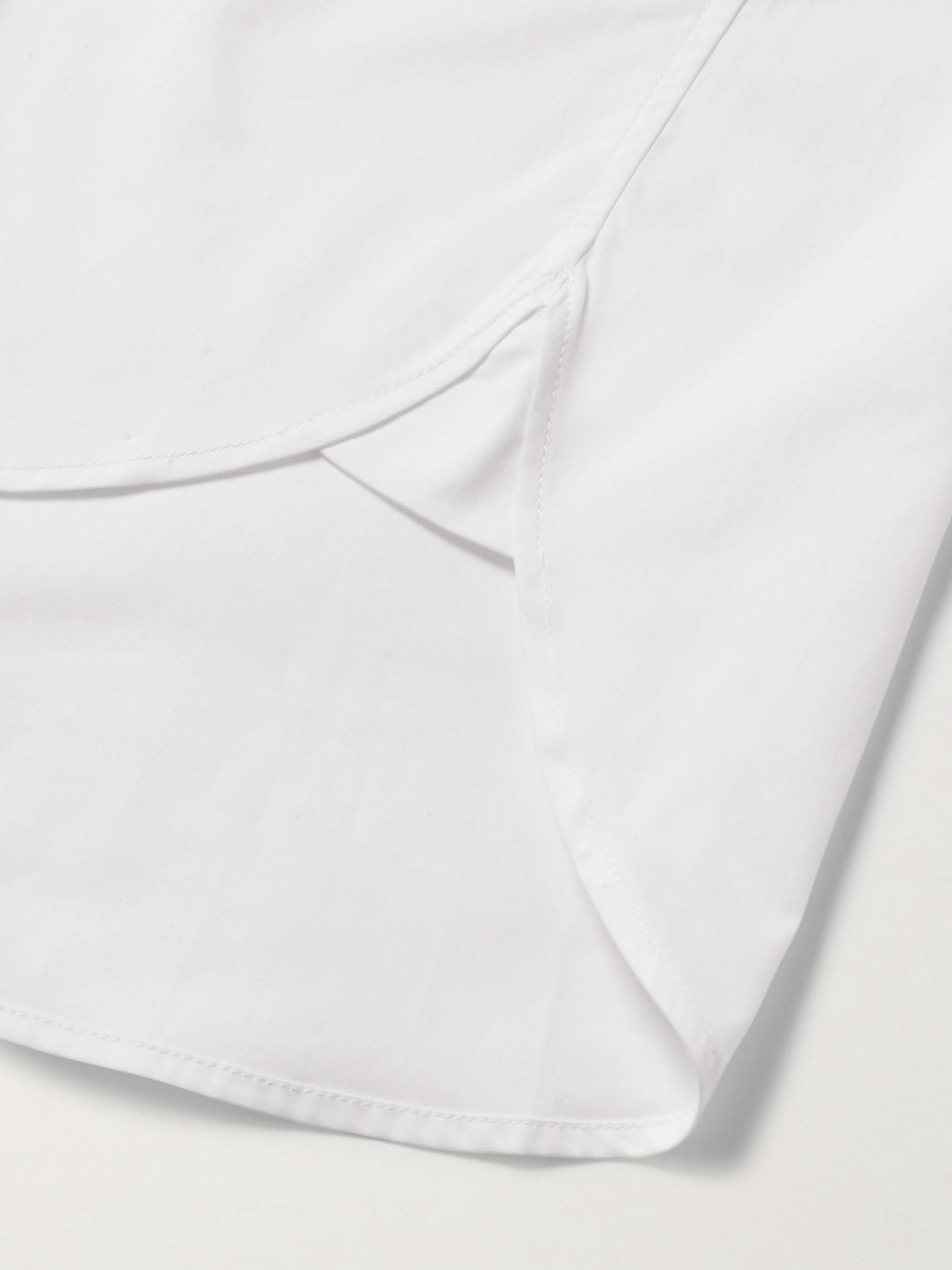 Slim-Fit Cotton-Poplin Shirt view