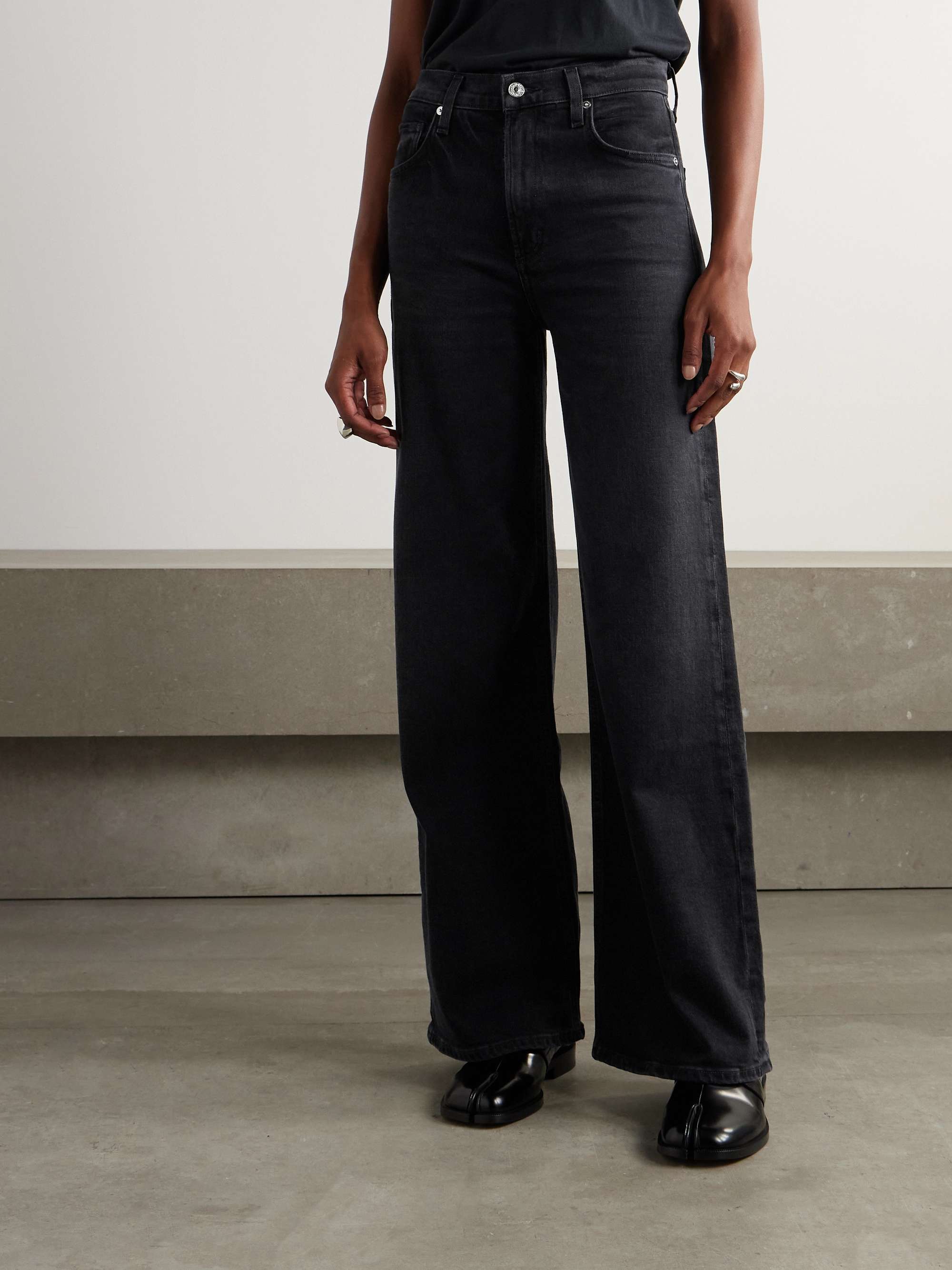 Paloma high-rise wide-leg jeans view