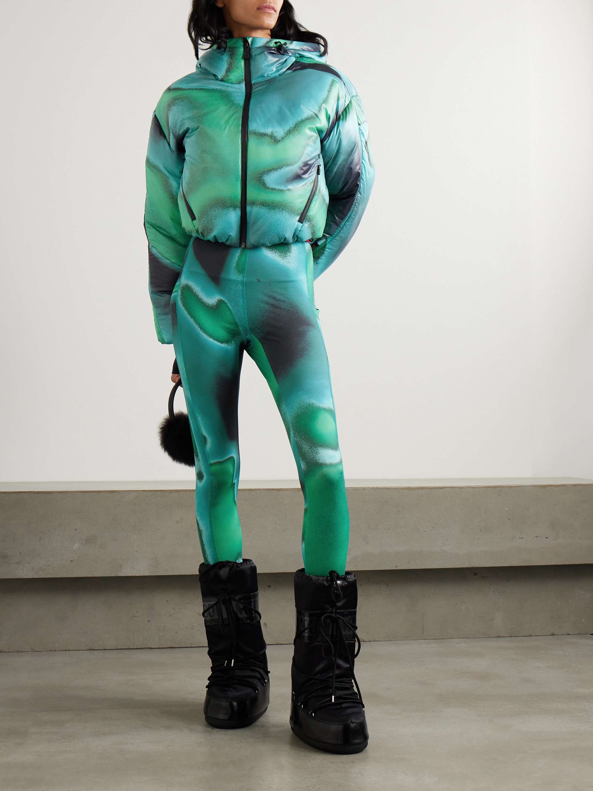 Next to Skin printed stretch-jersey leggings view