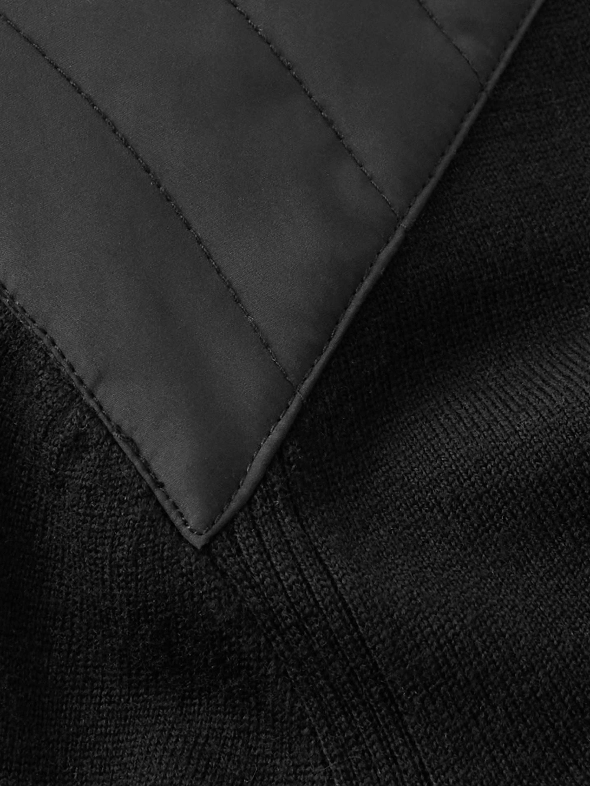 Kerrigan Ribbed Panelled Merino Wool Sweater view