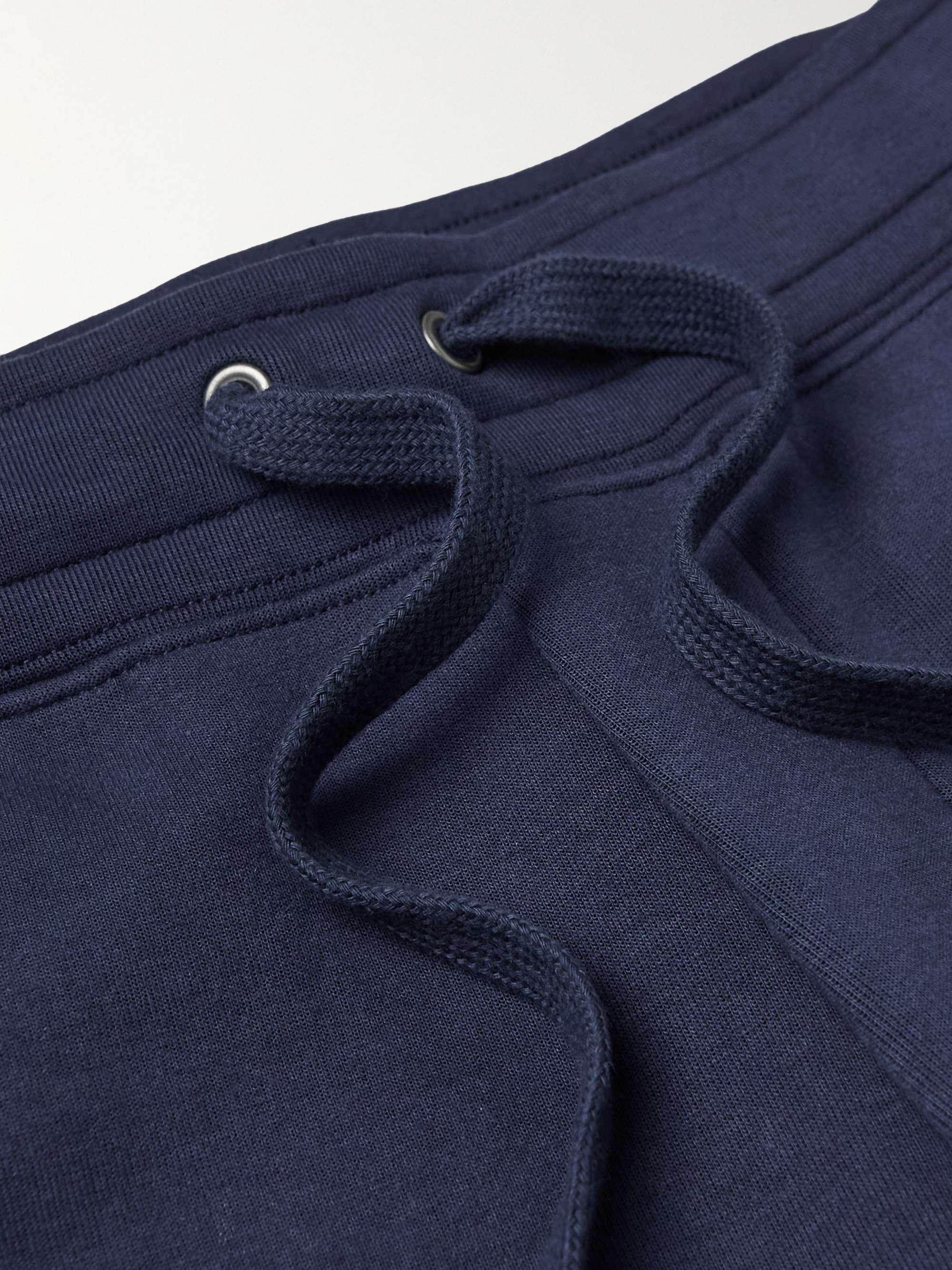 + Wimbledon Tapered Mesh-Trimmed Cotton-Blend Track Pants view