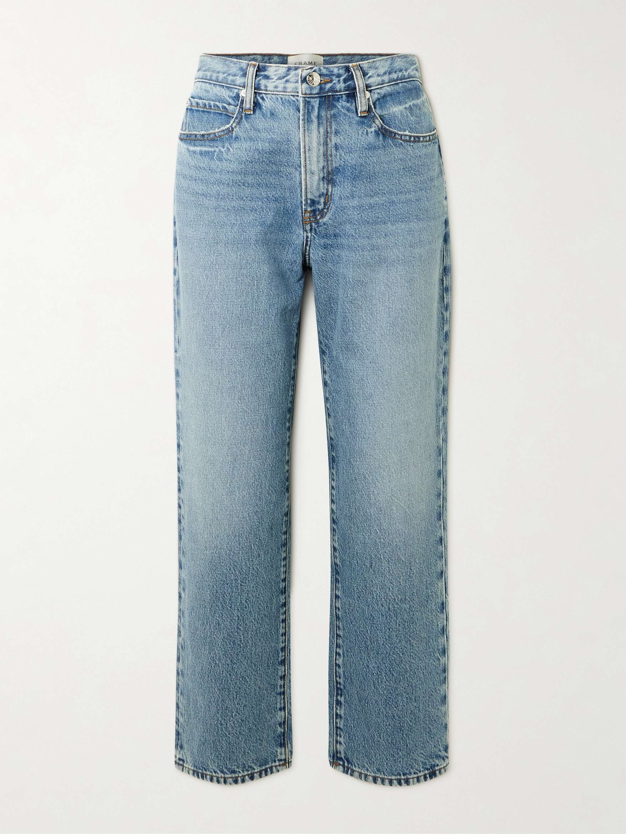 The Hang high-rise straight-leg jeans view