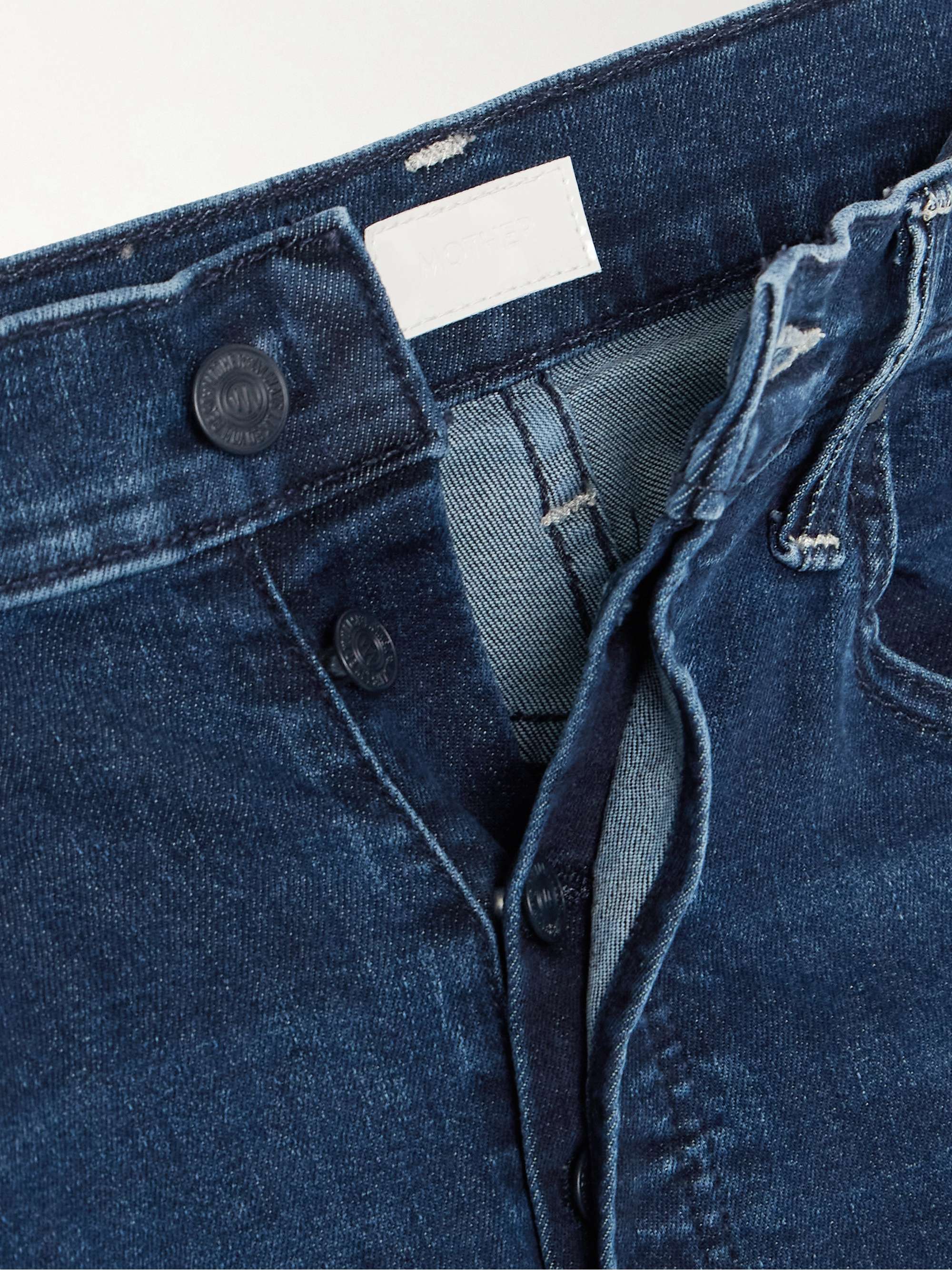The Tomcat Roller Sneak high-rise wide-leg jeans view