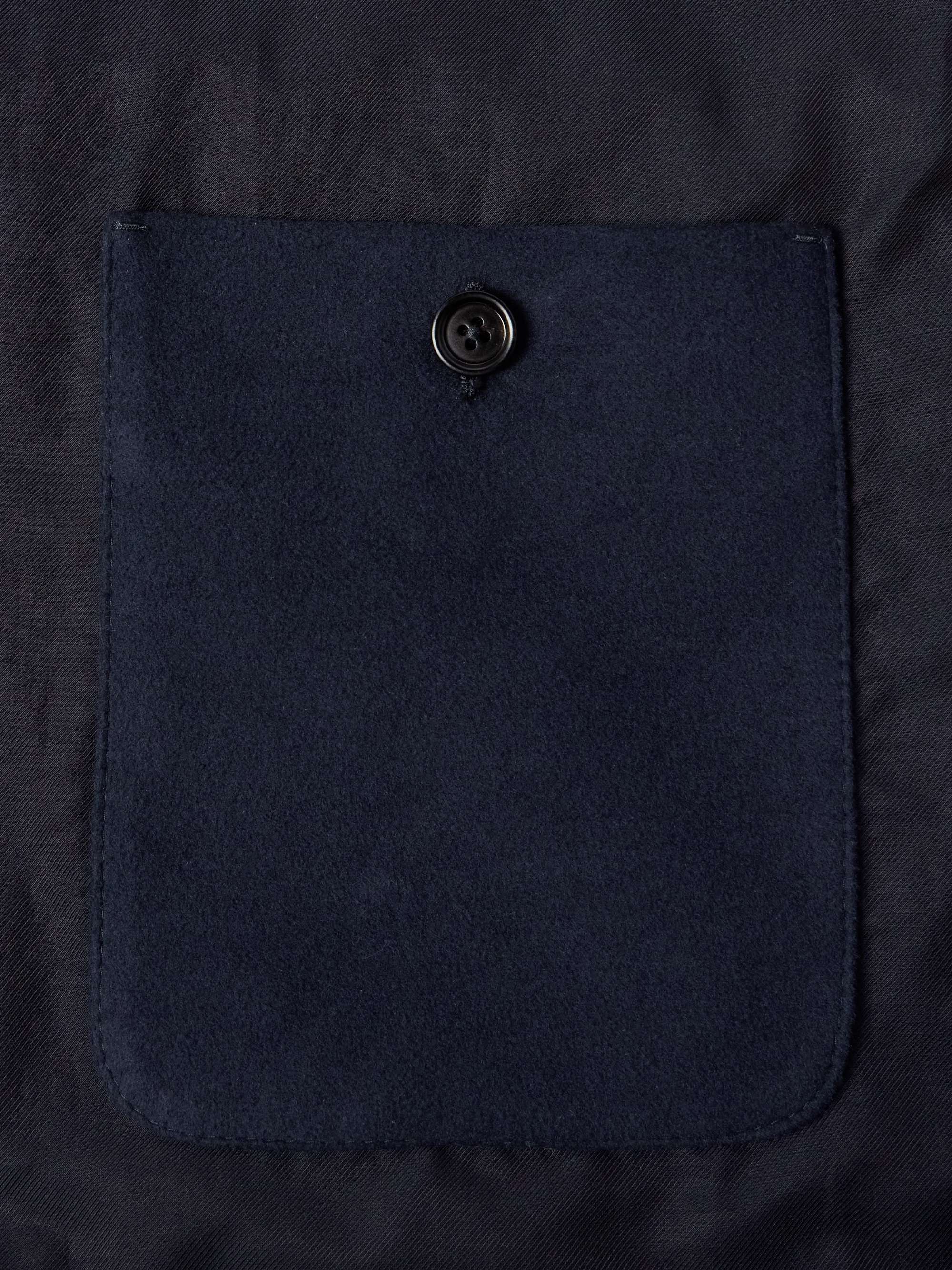 Cotton and Cashmere-Blend Moleskin Jacket view