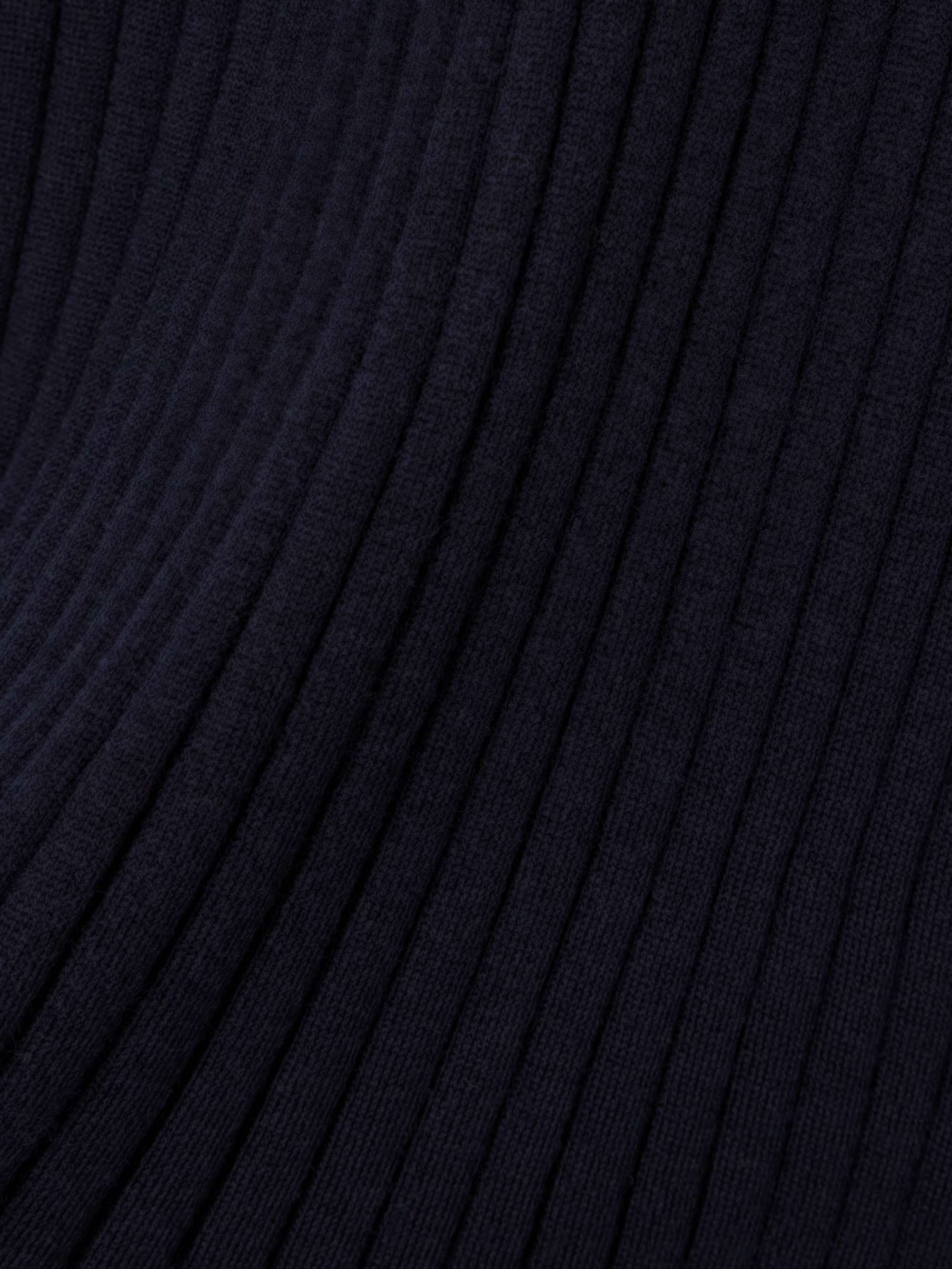 Fliss ribbed organic cashmere maxi dress view
