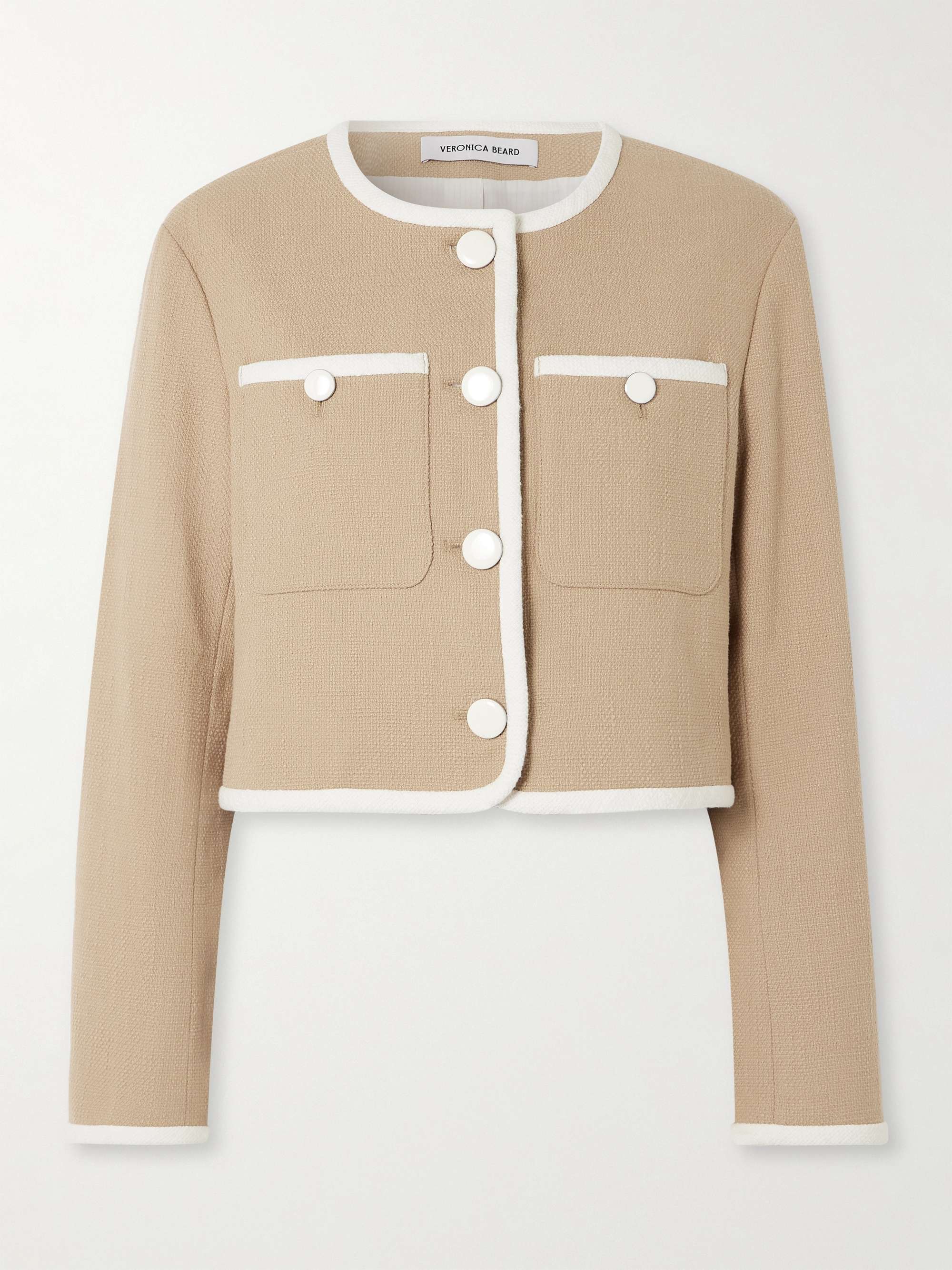 Beale cotton-blend tweed jacket view