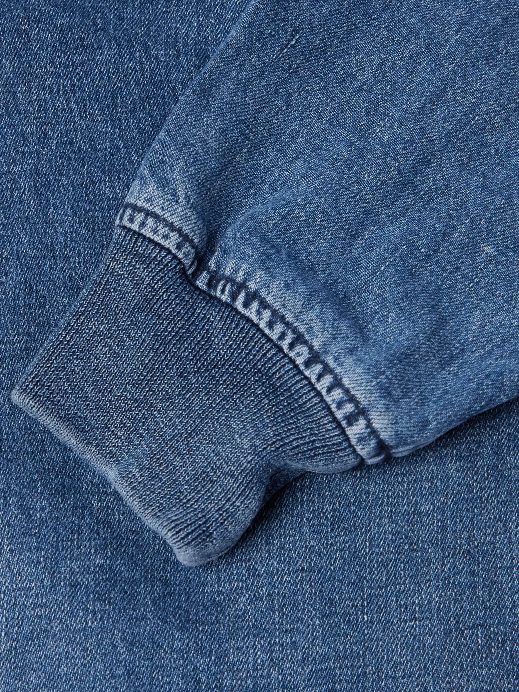 Denim Hooded Jacket view