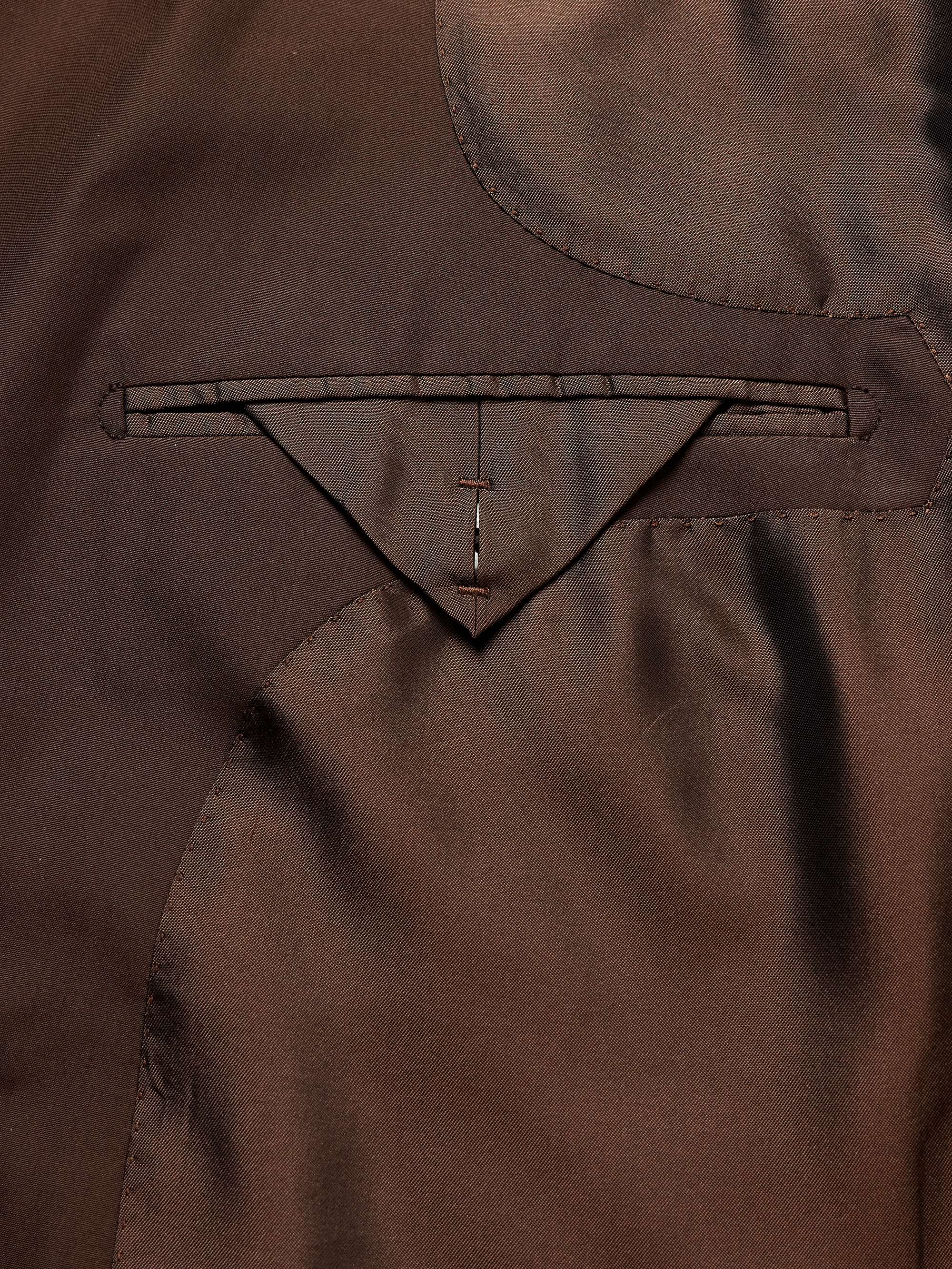 Dyllan Double-Breasted Silk Suit Jacket view