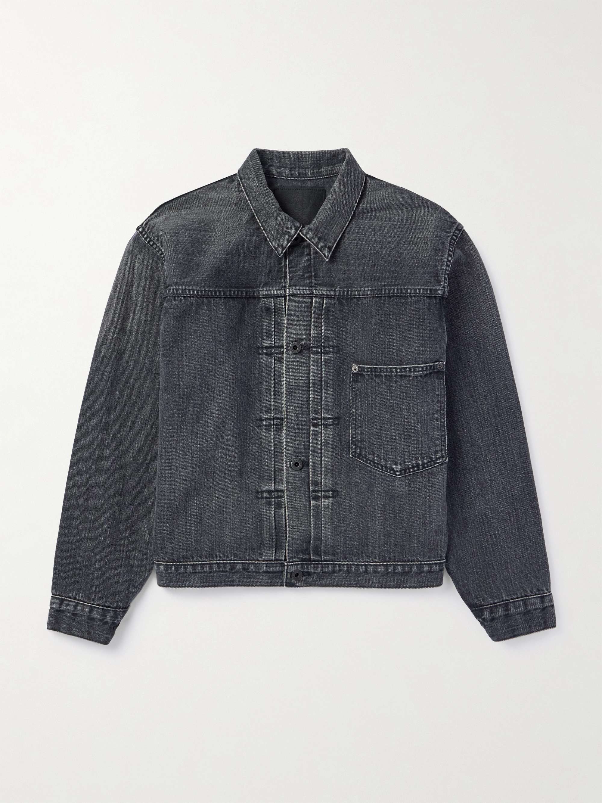 Type 1 Washed Selvedge Denim Jacket view