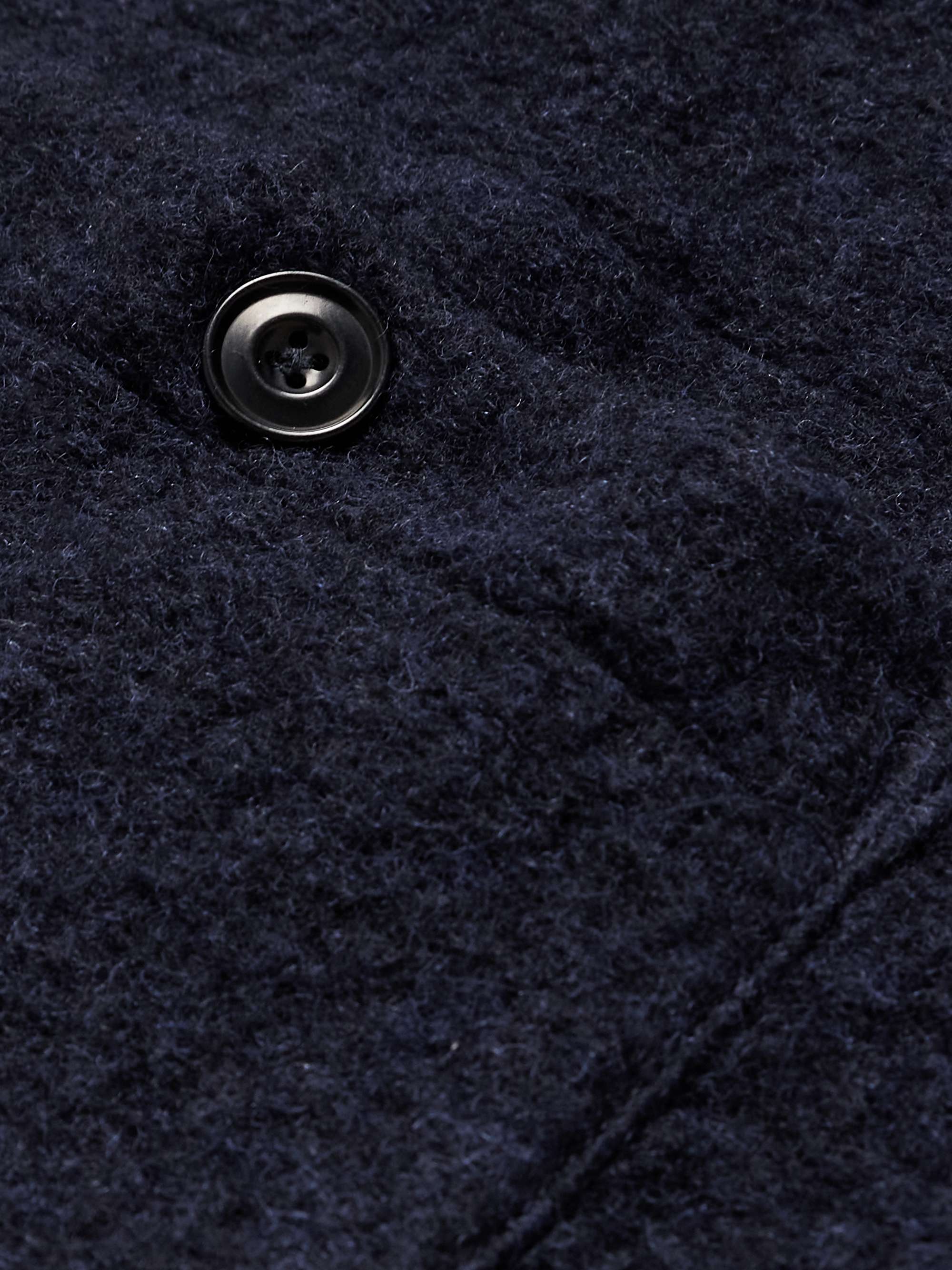 Service Wool-Blend Fleece Chore Jacket view
