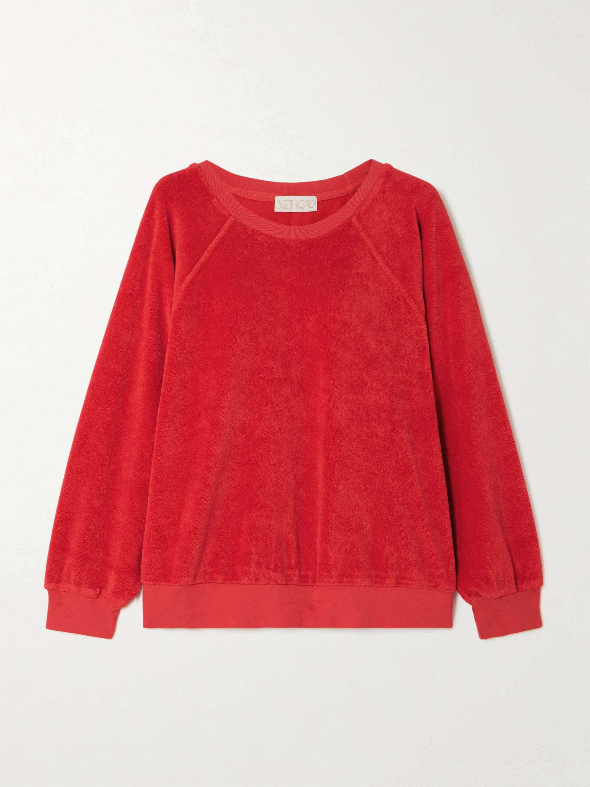 Samos cotton-blend terry sweatshirt view