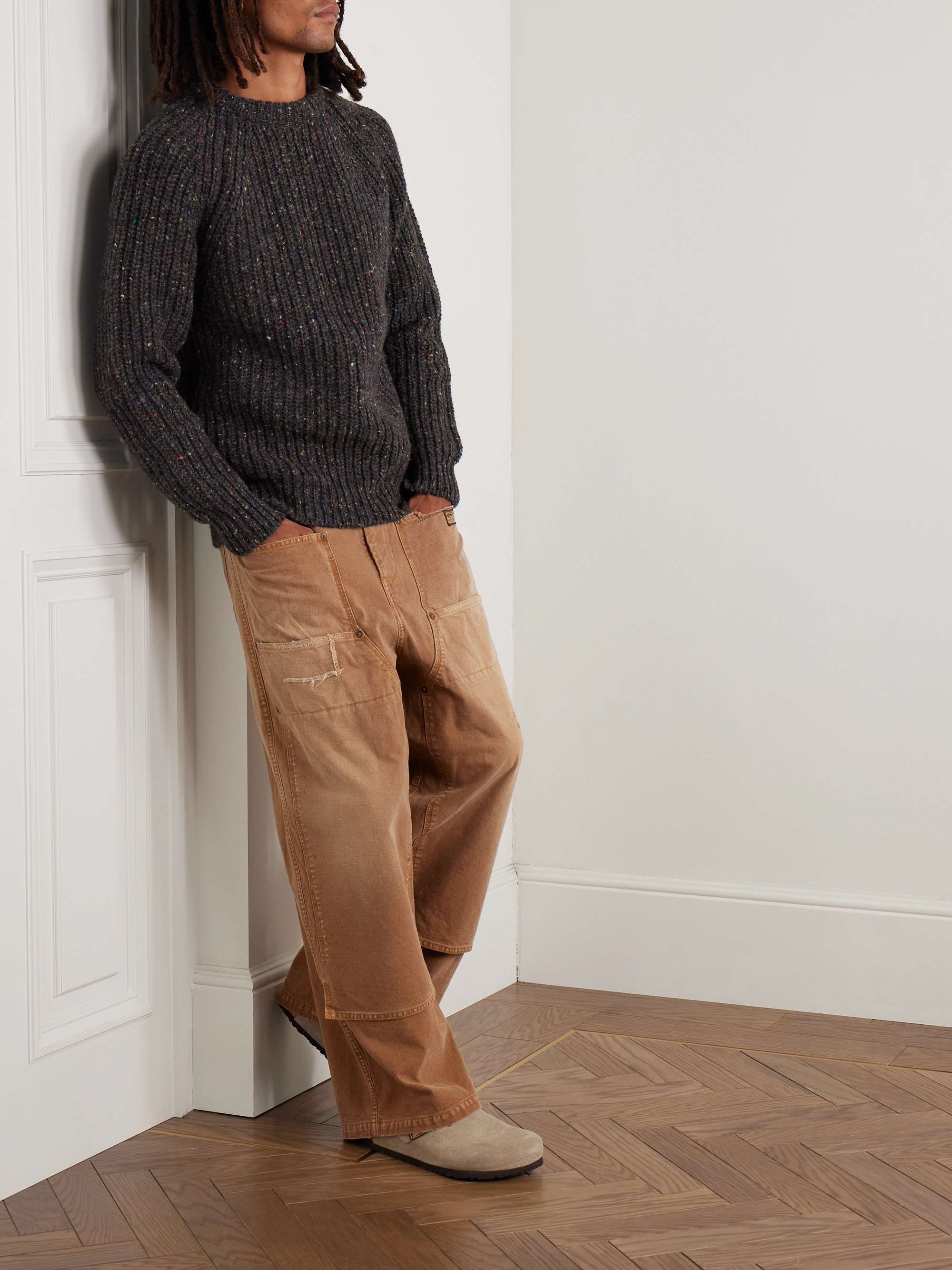 Taste of the Future Ribbed Wool Sweater view
