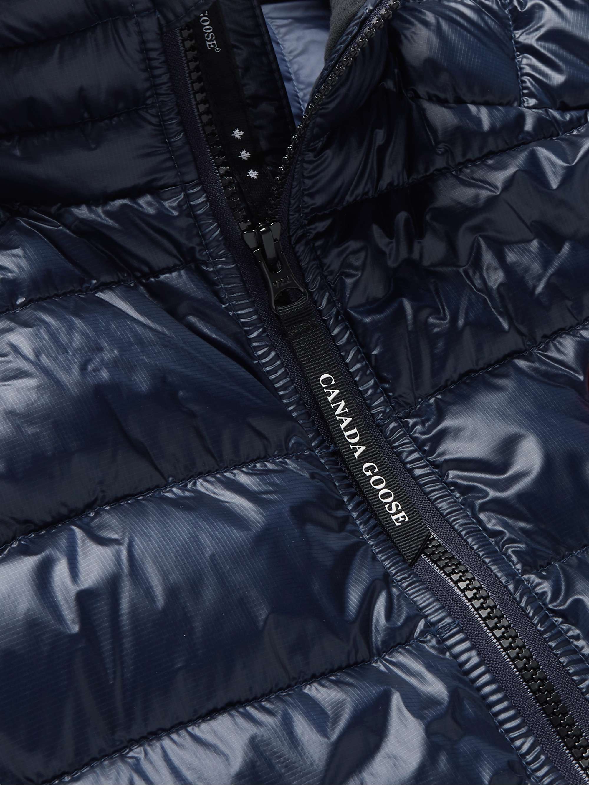 Hybridge Lite Slim-Fit Quilted Shell Down Gillet view