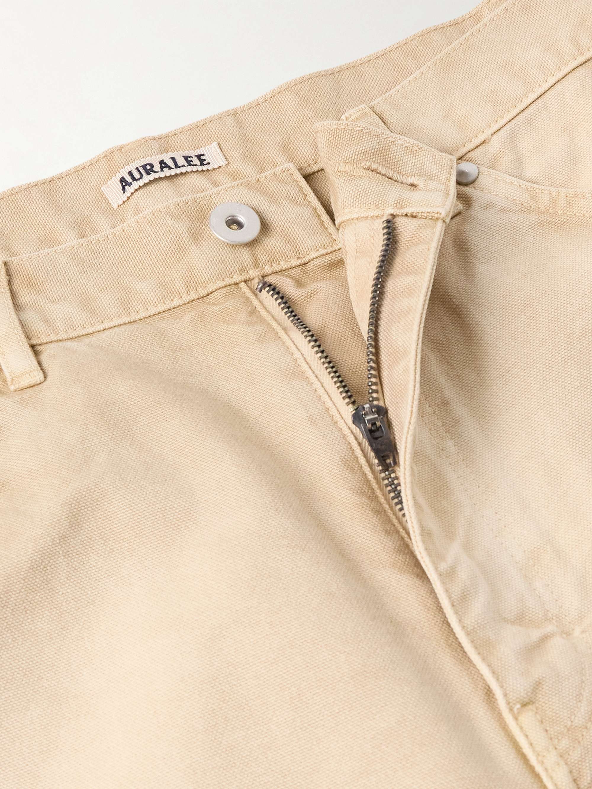 Duck Straight-Leg Garment-Dyed Jeans view