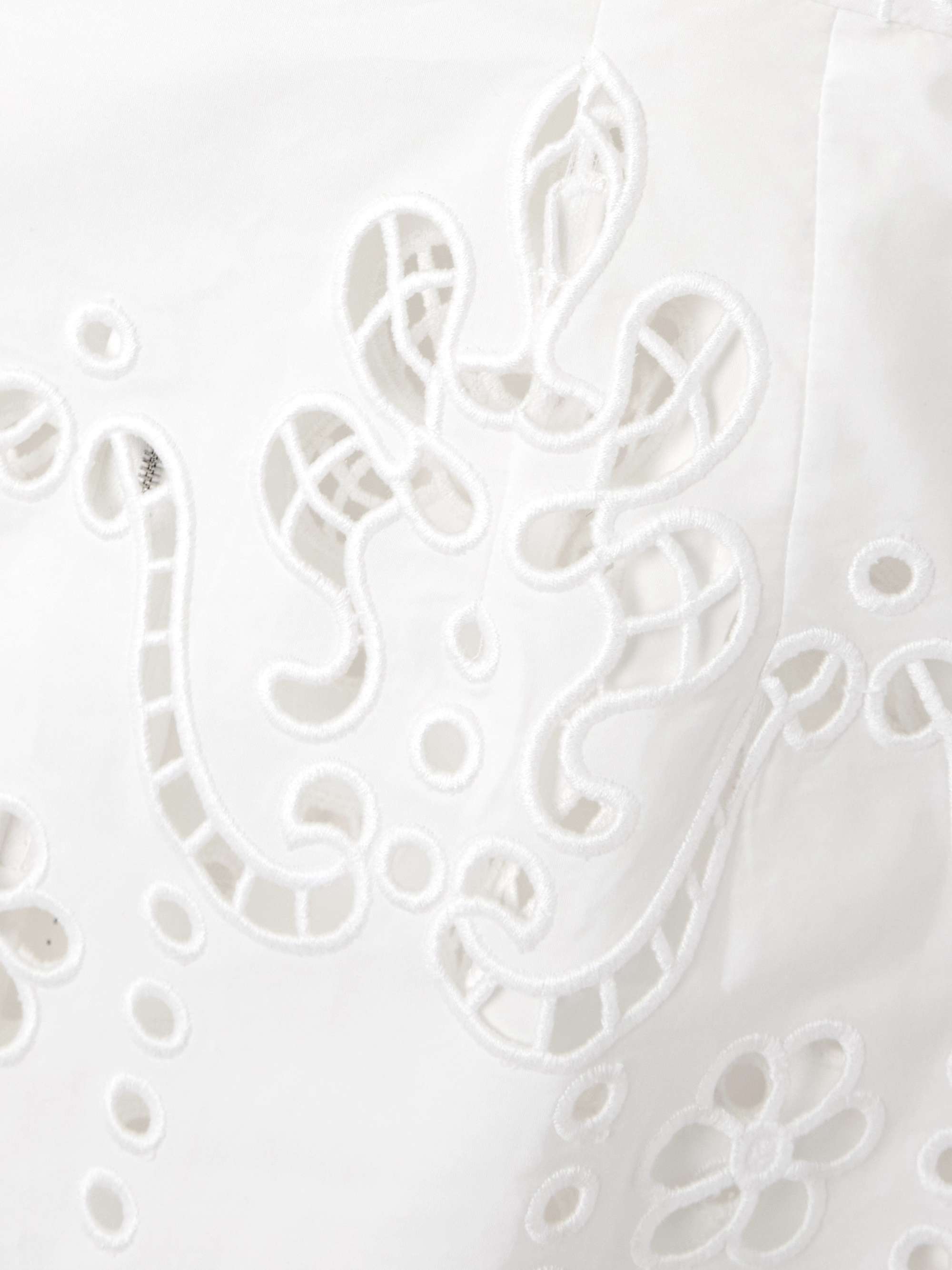 Broderie anglaise cotton-poplin maxi dress view